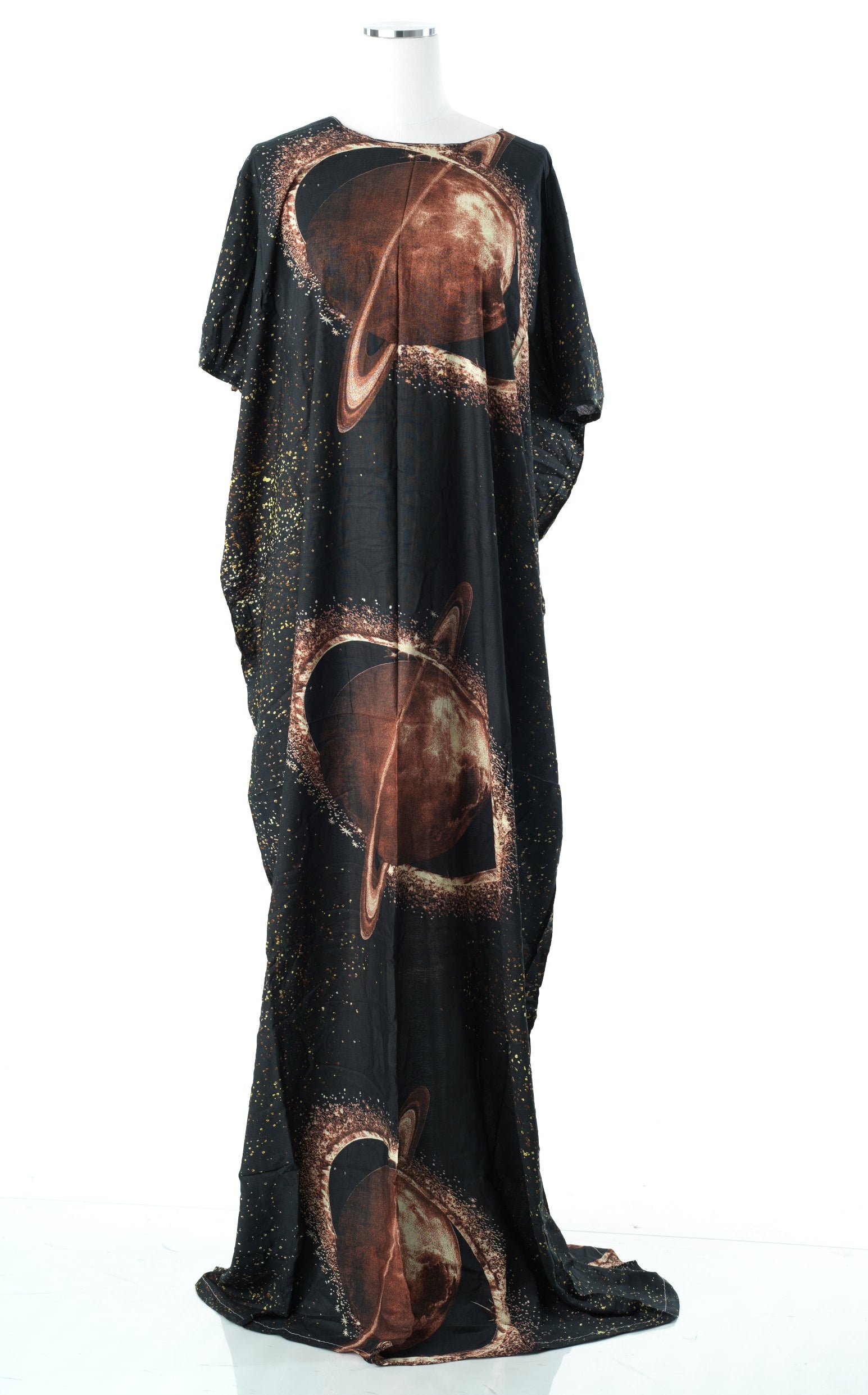 Saturn print bati dress Kabayare