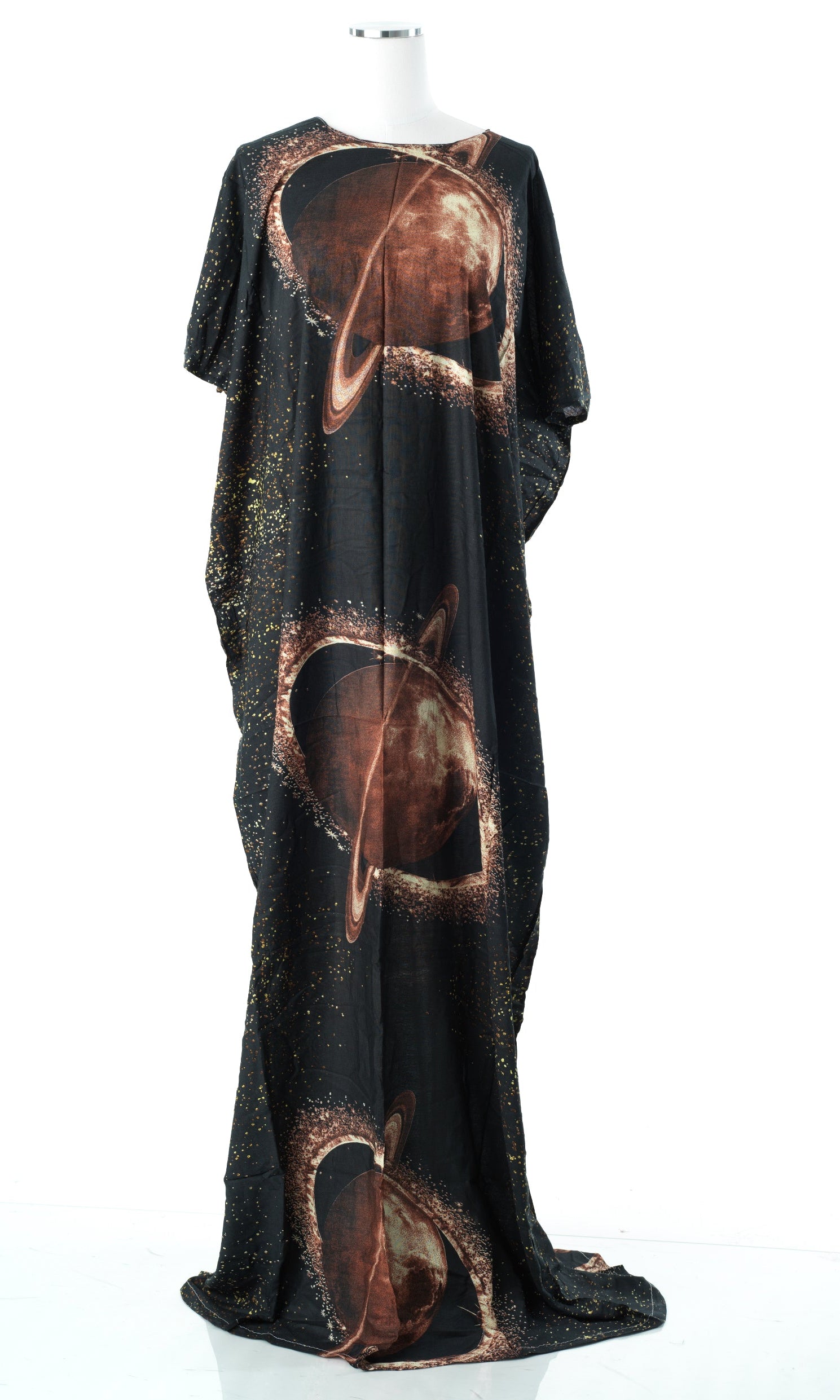 Saturn print bati dress Kabayare