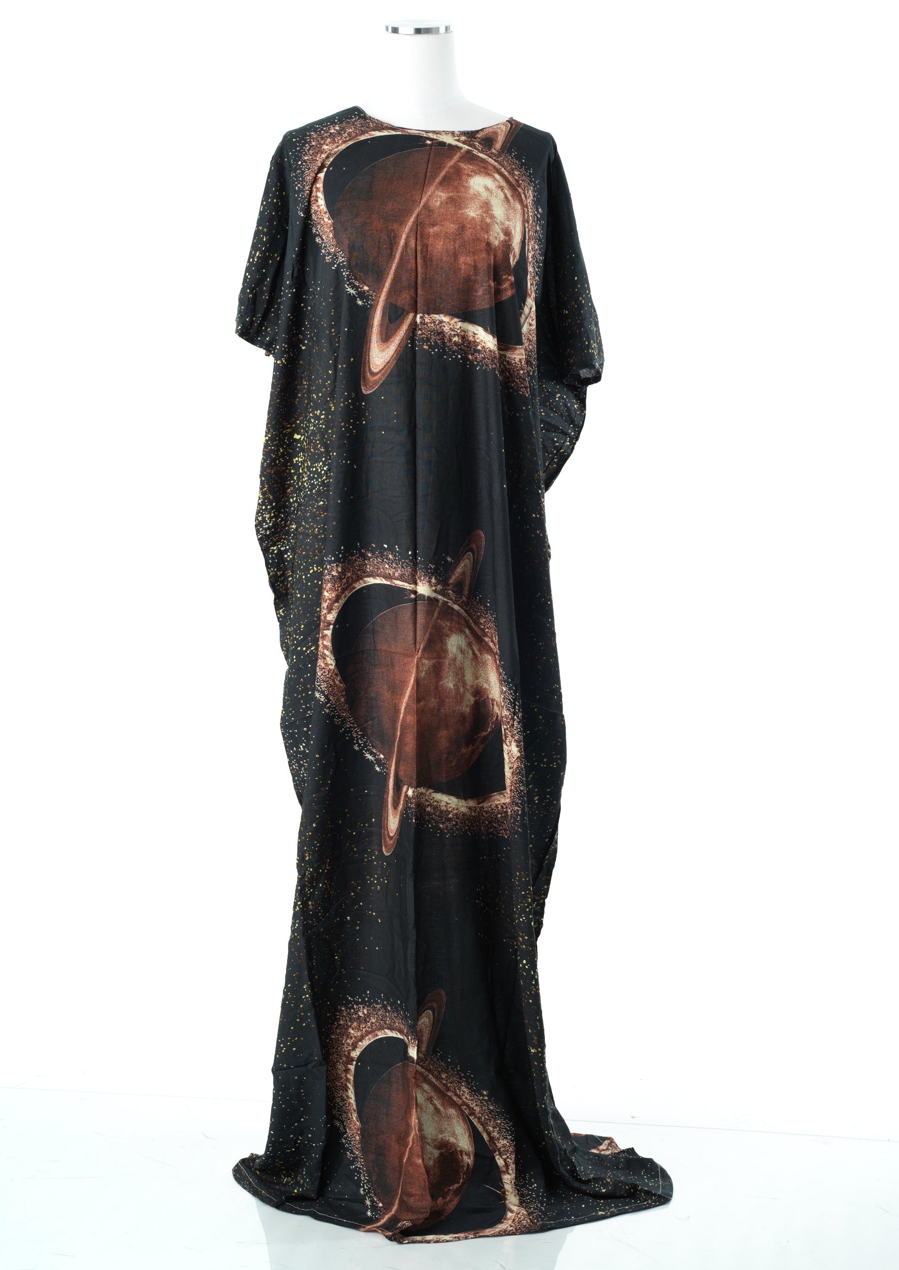 Saturn print bati dress Kabayare