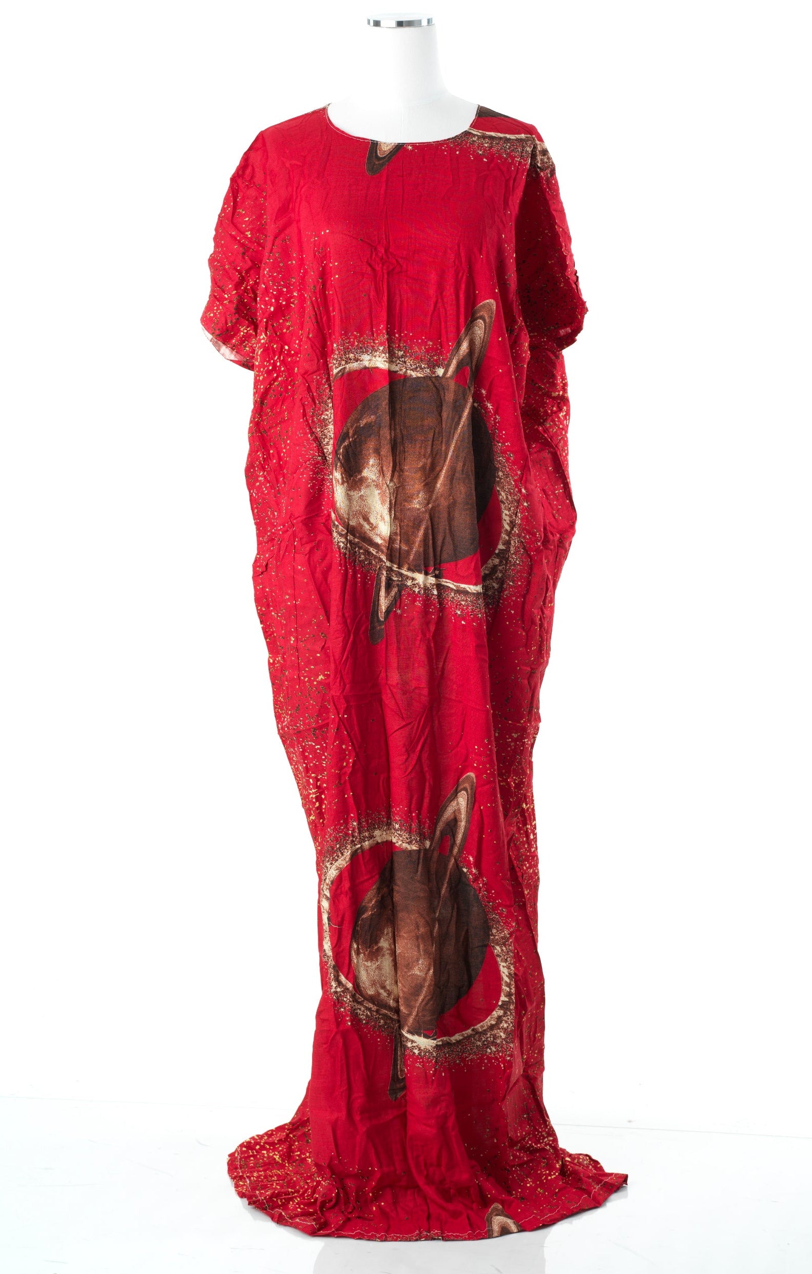 Saturn print bati dress Kabayare