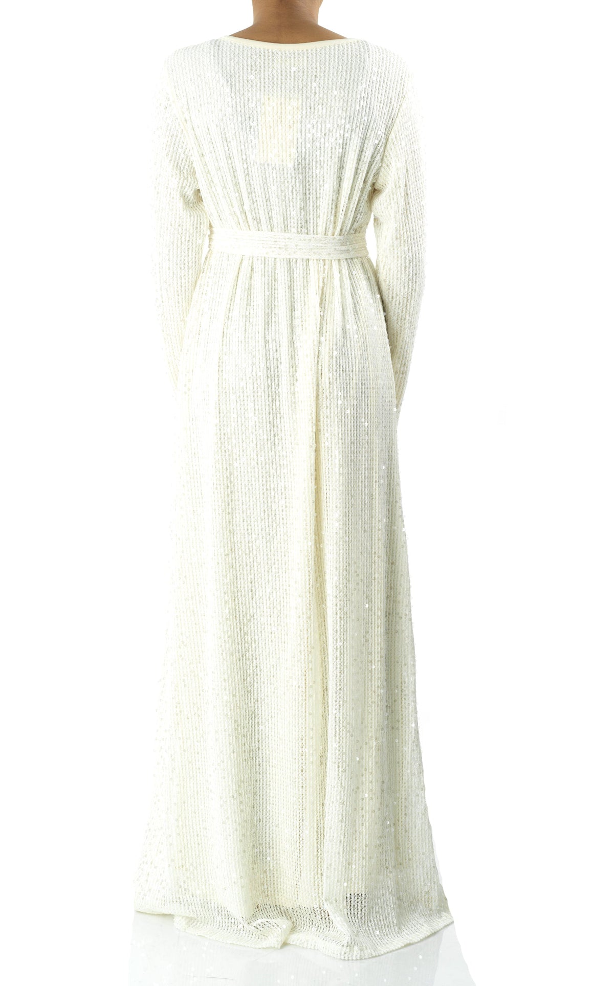 Sequin knit modest maxi dress Kabayare
