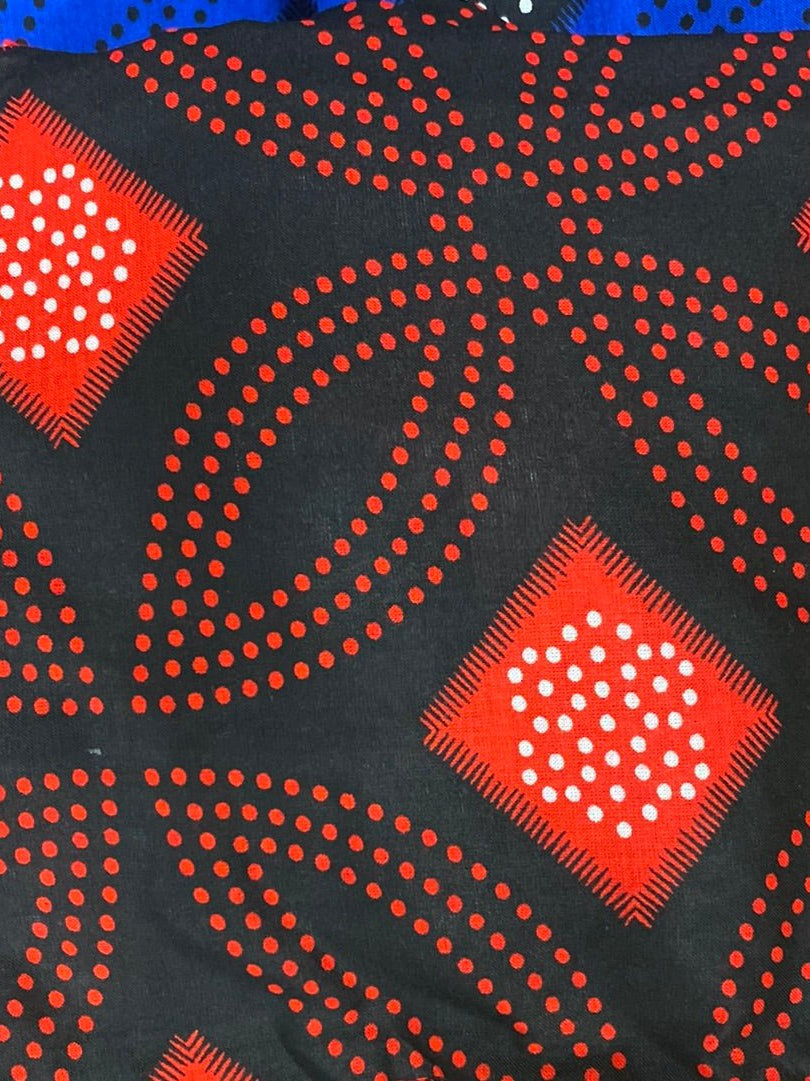 Shash print bati dress Kabayare