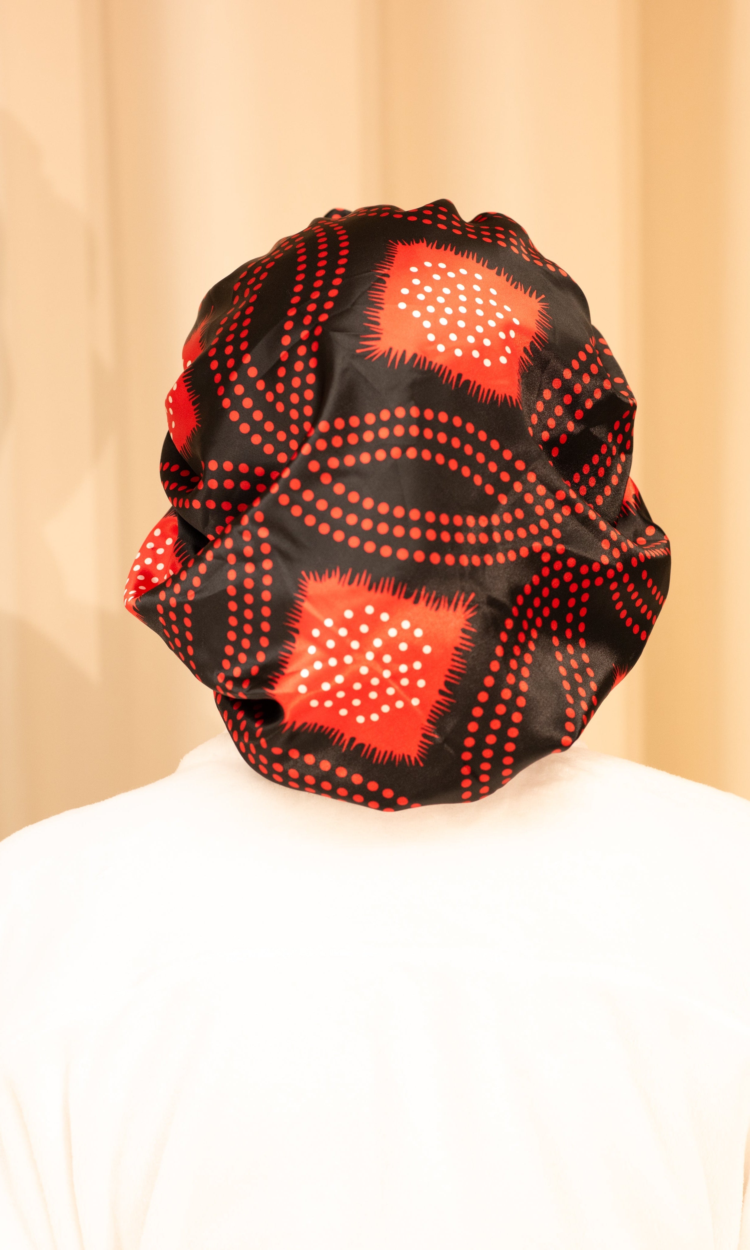 Shash print satin Bonnet Monsun Beauty