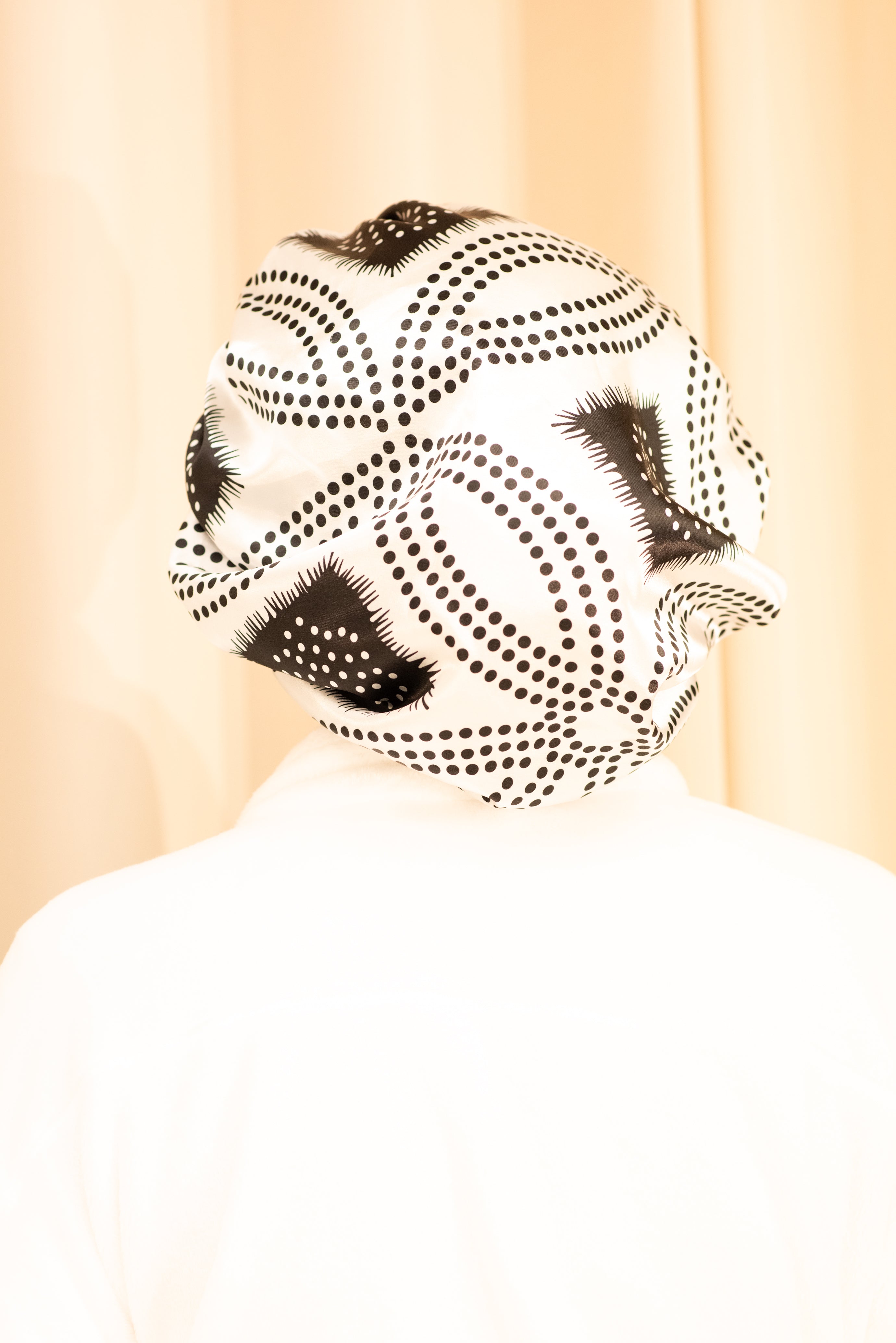 Shash print satin Bonnet Monsun Beauty