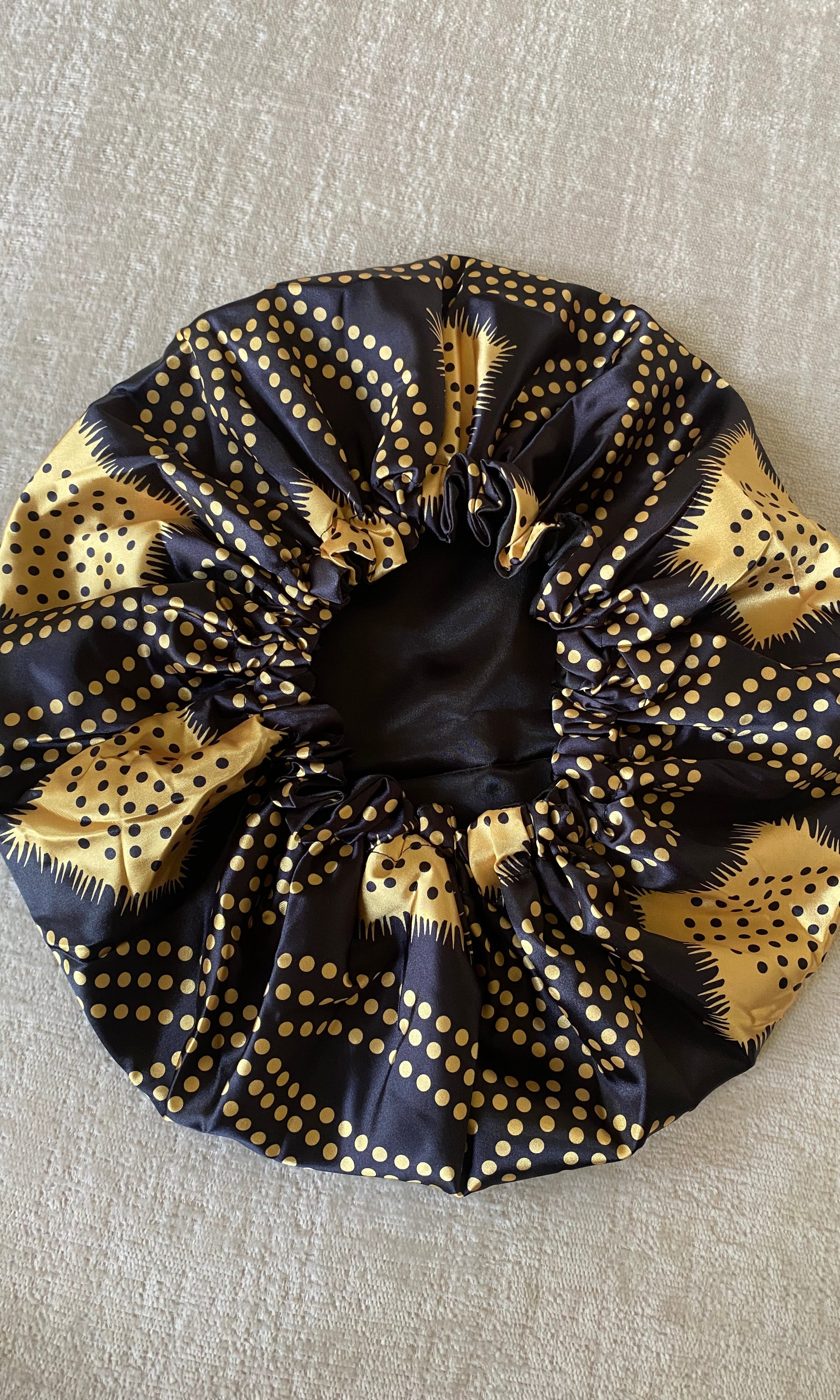 Shash print satin Bonnet Monsun Beauty