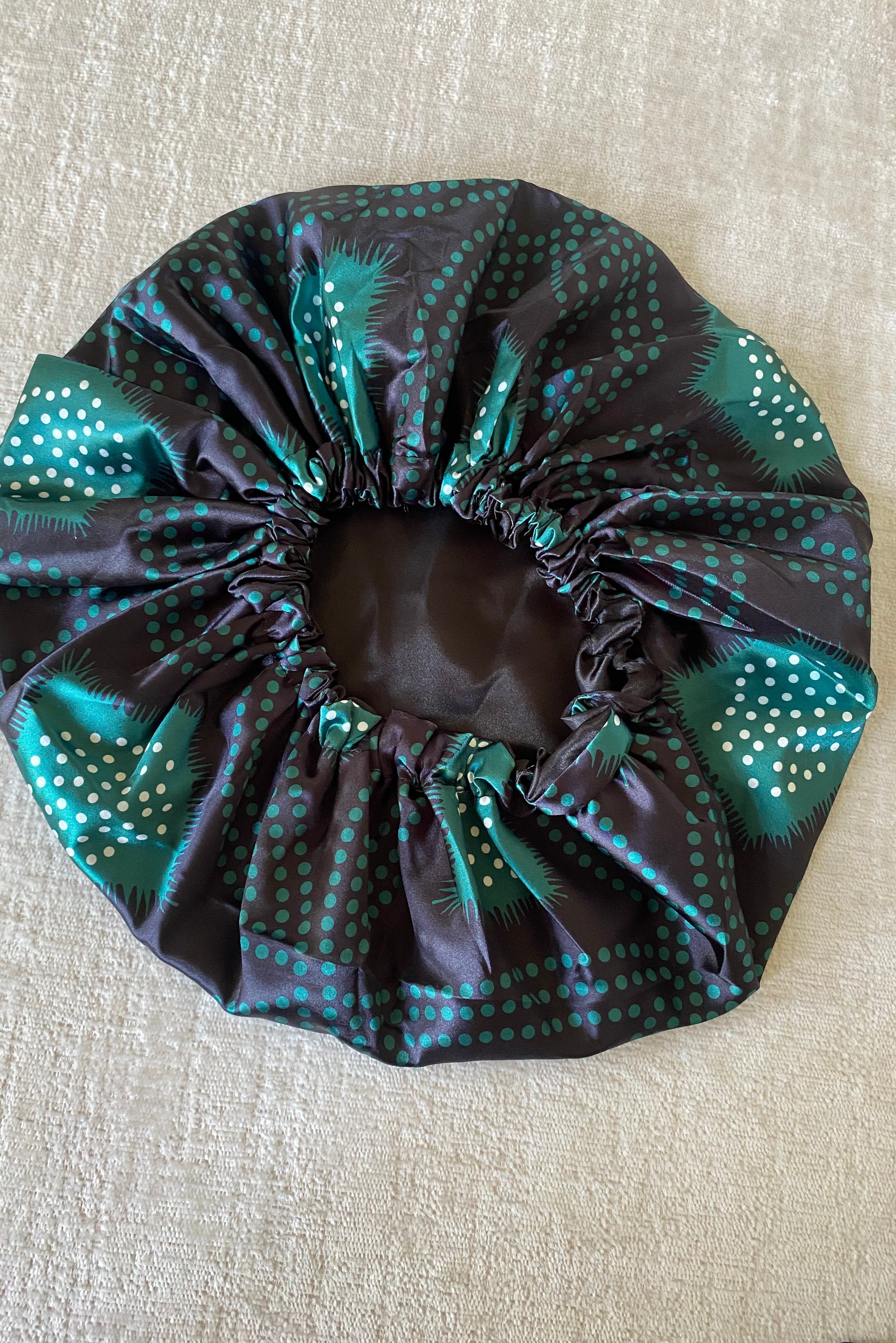 Shash print satin Bonnet Monsun Beauty