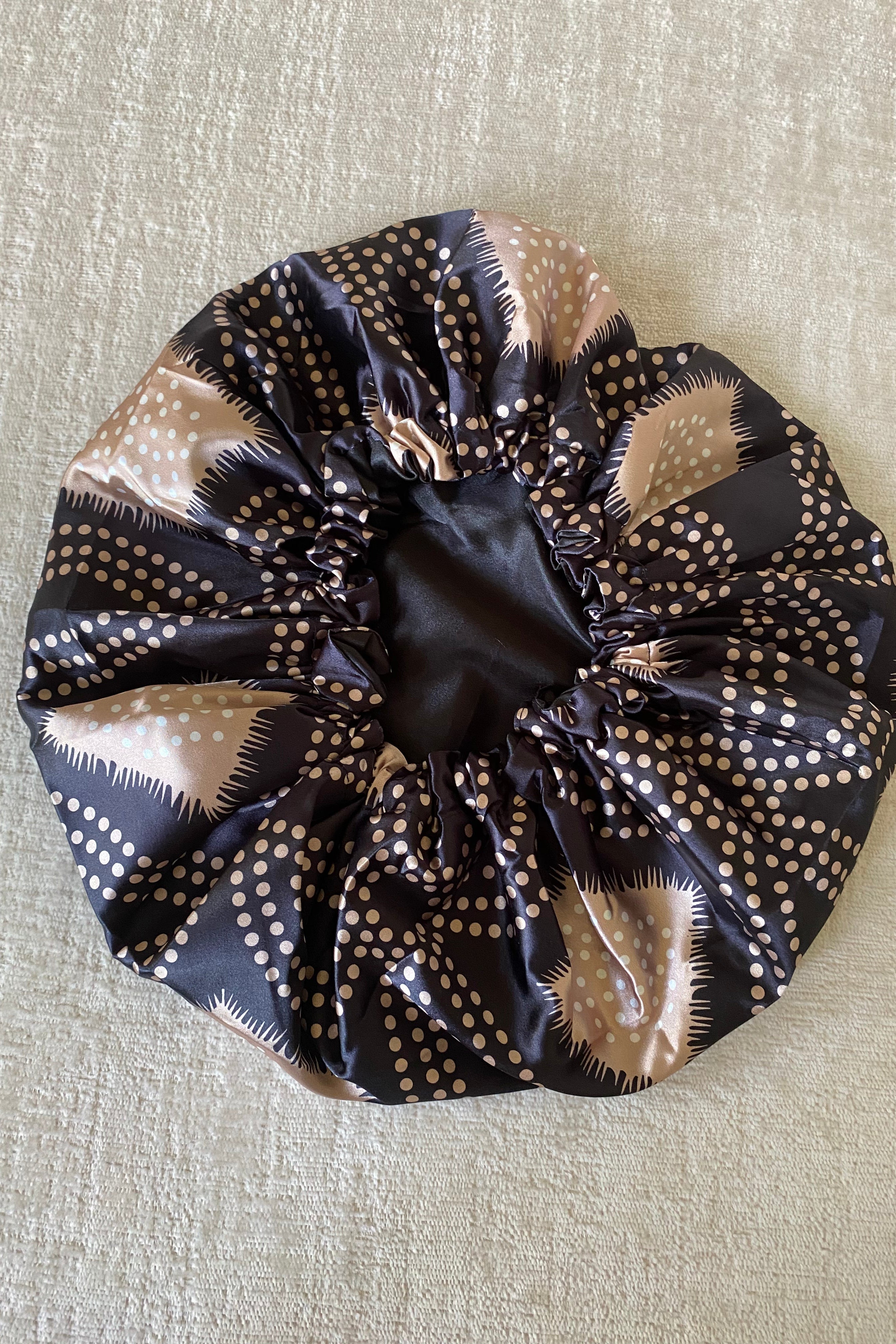 Shash print satin Bonnet Monsun Beauty