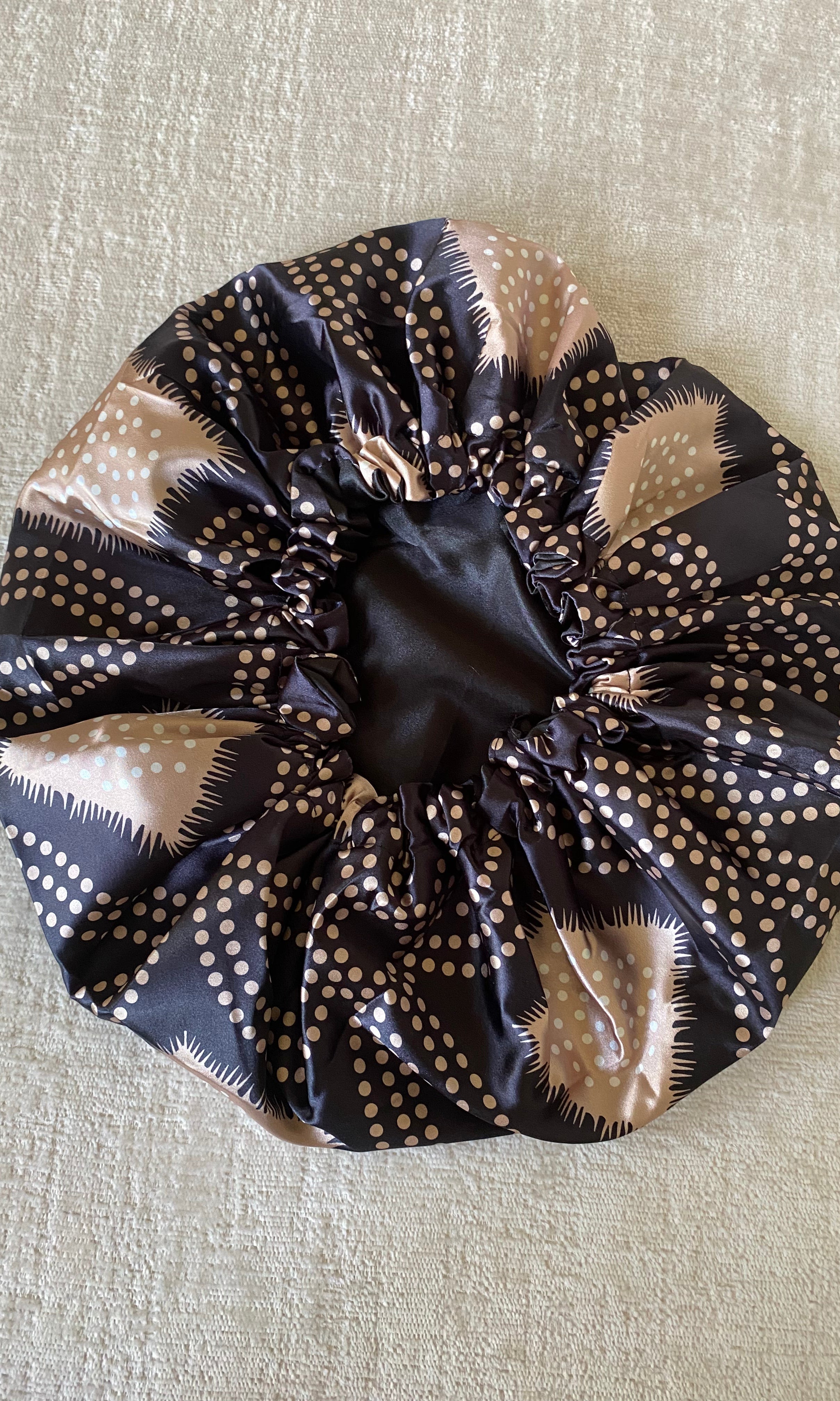 Shash print satin Bonnet Monsun Beauty
