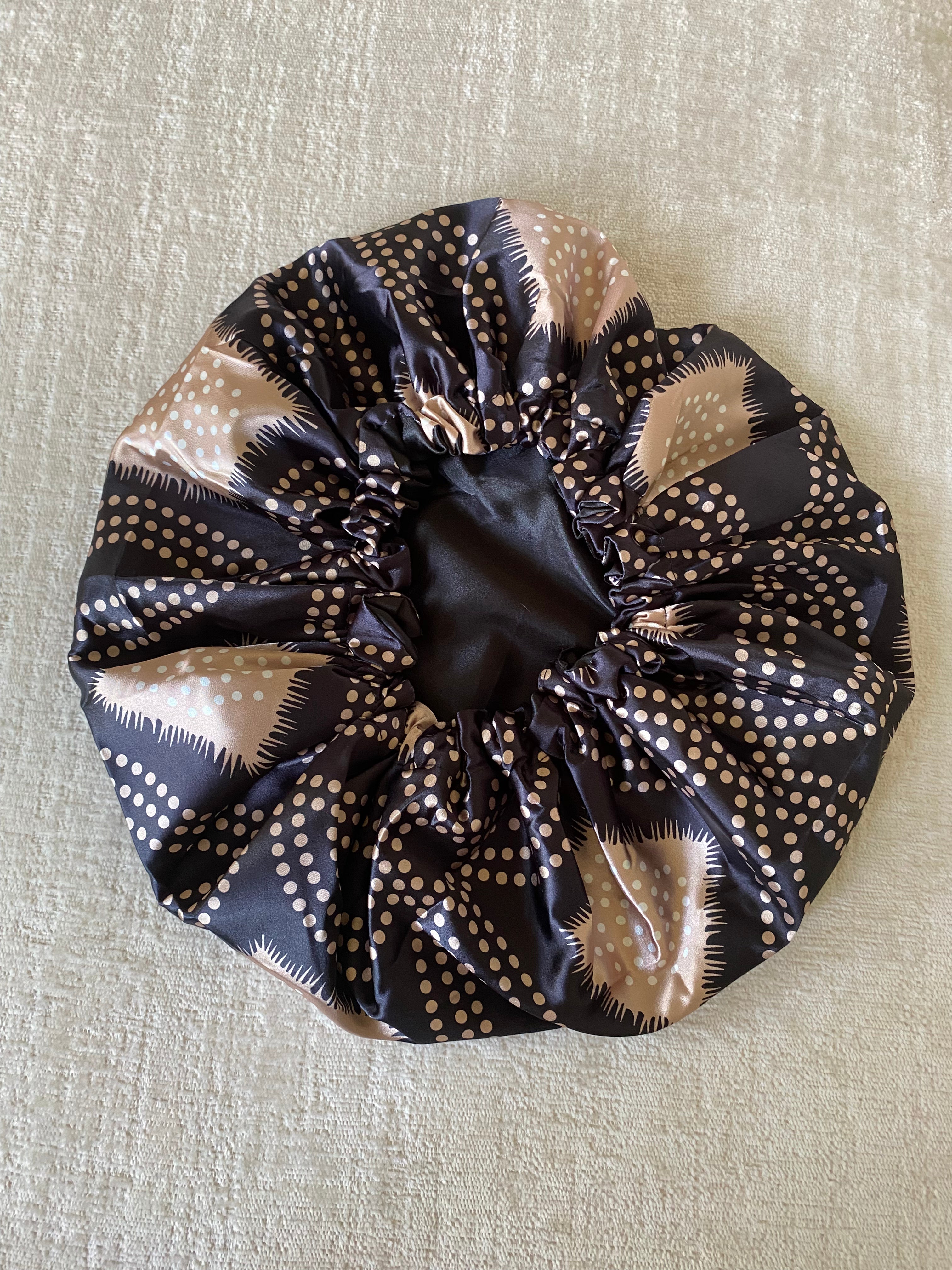 Shash print satin Bonnet Monsun Beauty