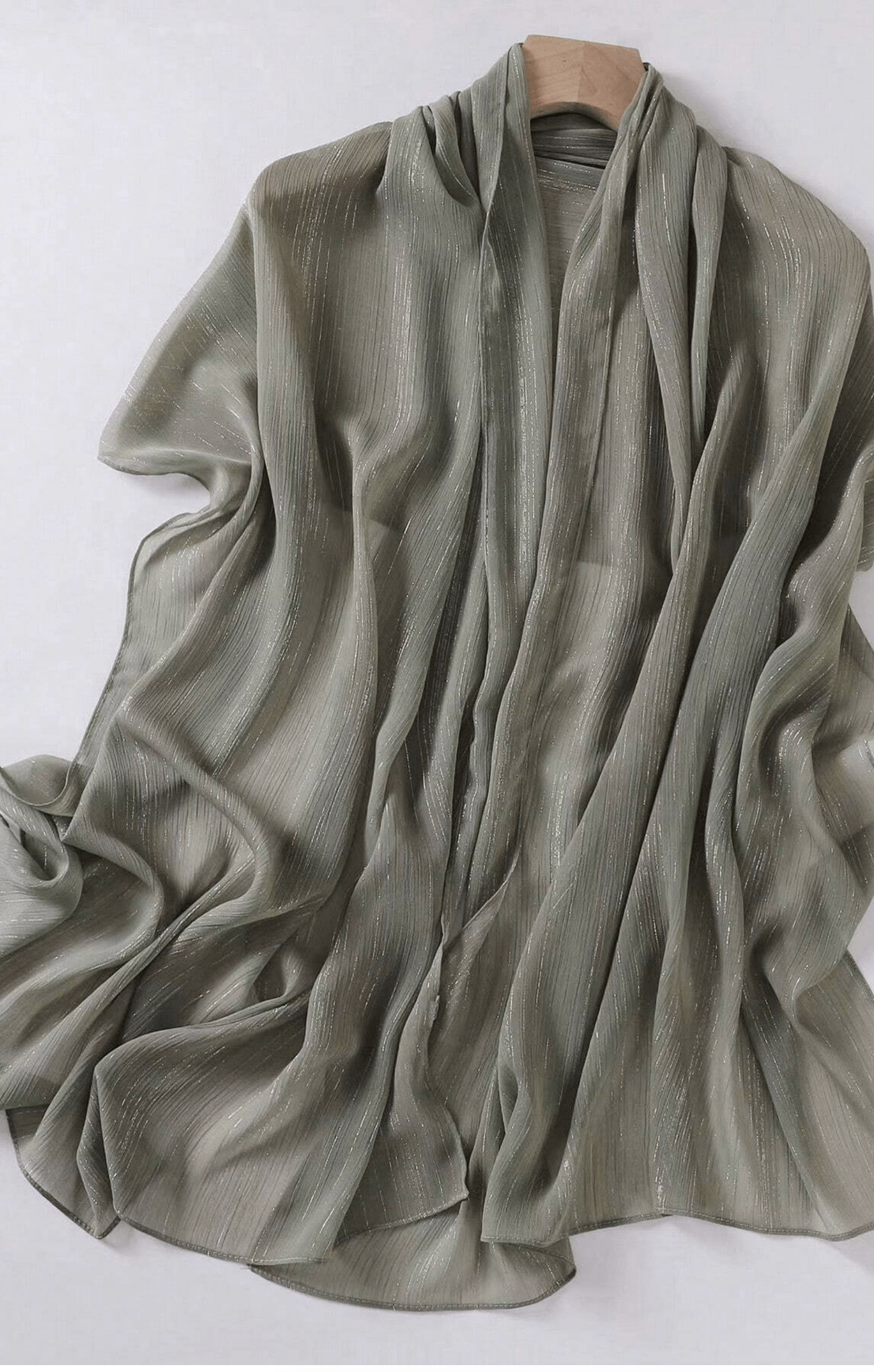 Shimmering Silk Chiffon hijab (Copy) Kabayare