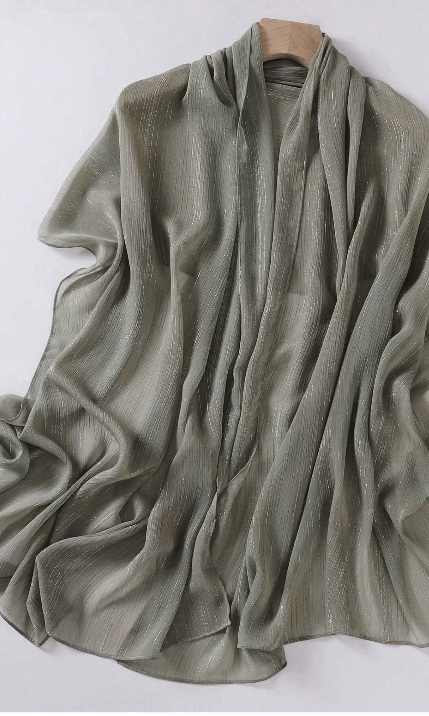 Shimmering Silk Chiffon hijab (Copy) Kabayare