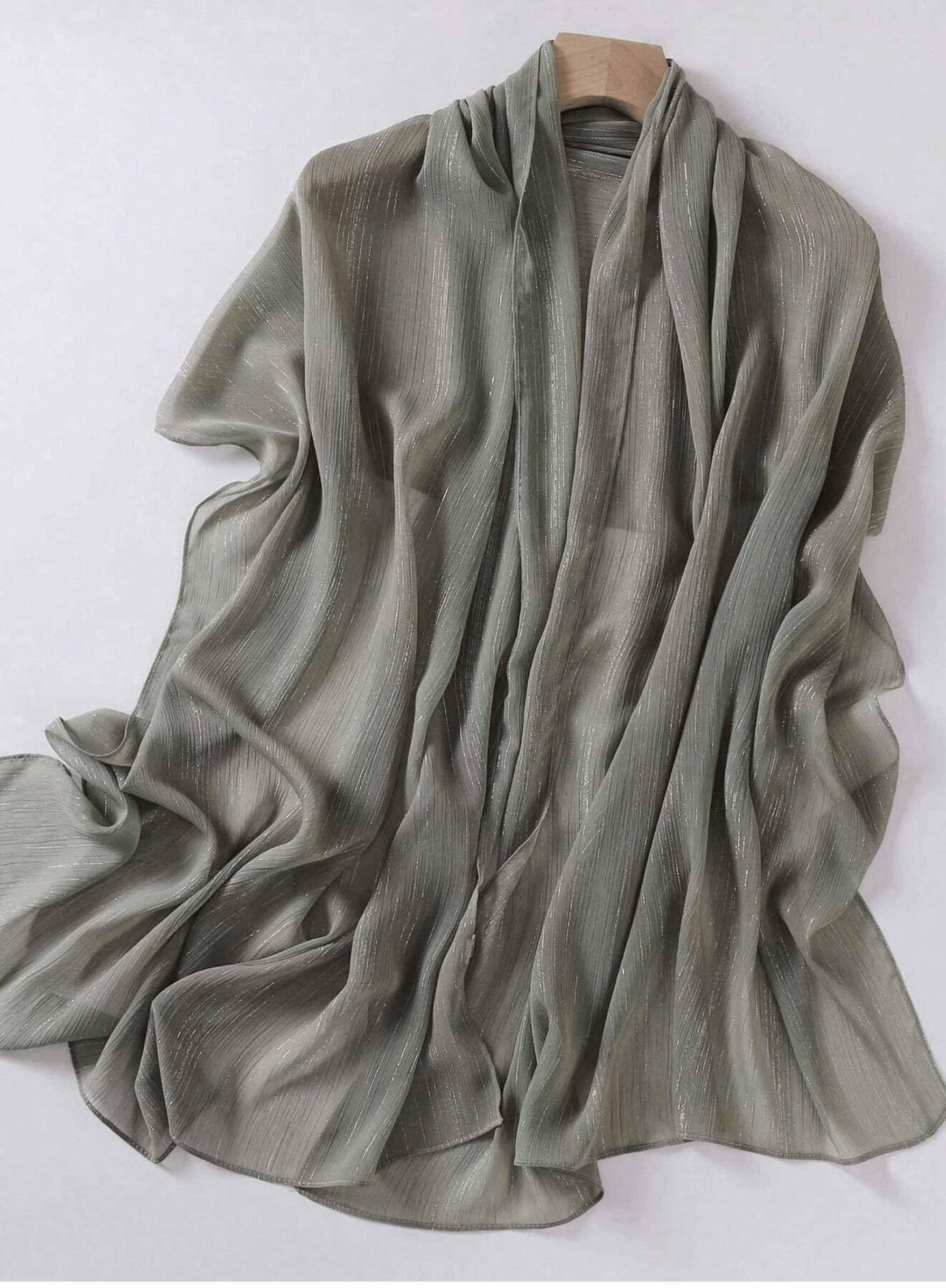 Shimmering Silk Chiffon hijab (Copy) Kabayare