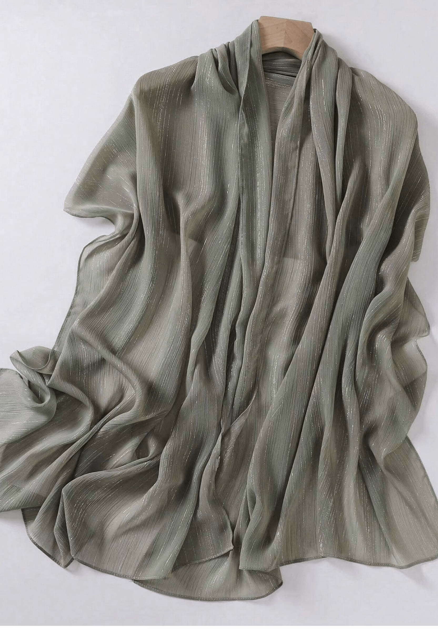 Shimmering Silk Chiffon hijab (Copy) Kabayare