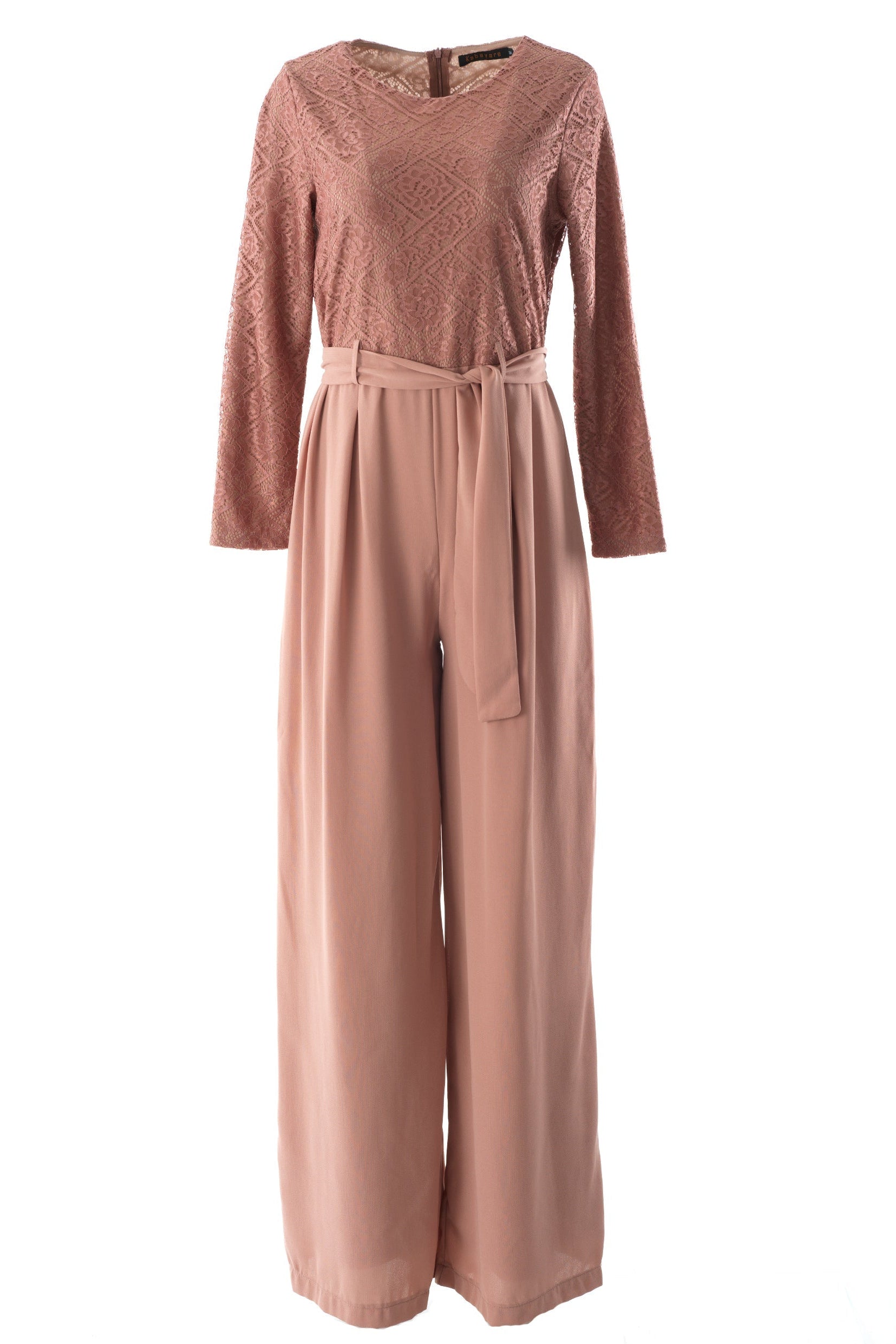 SHOW STOPPER lace detail jumpsuit Kabayare