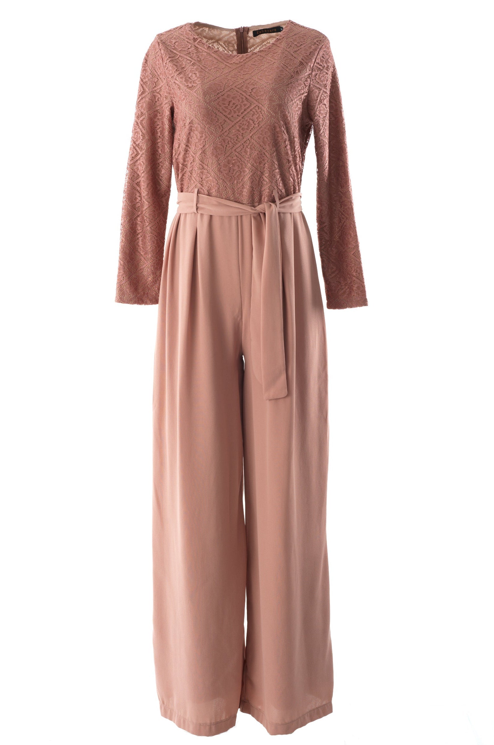 SHOW STOPPER lace detail jumpsuit Kabayare