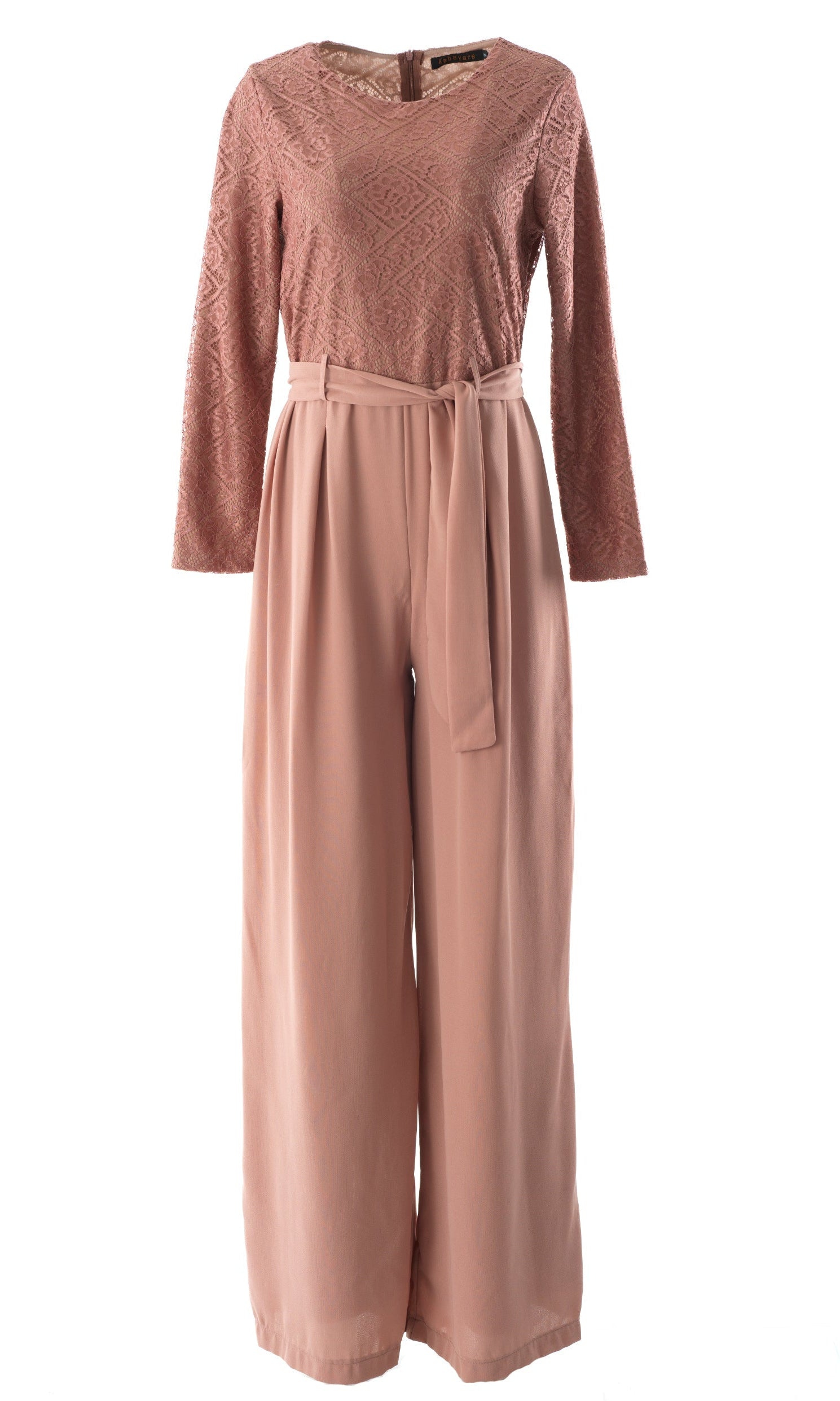 SHOW STOPPER lace detail jumpsuit Kabayare