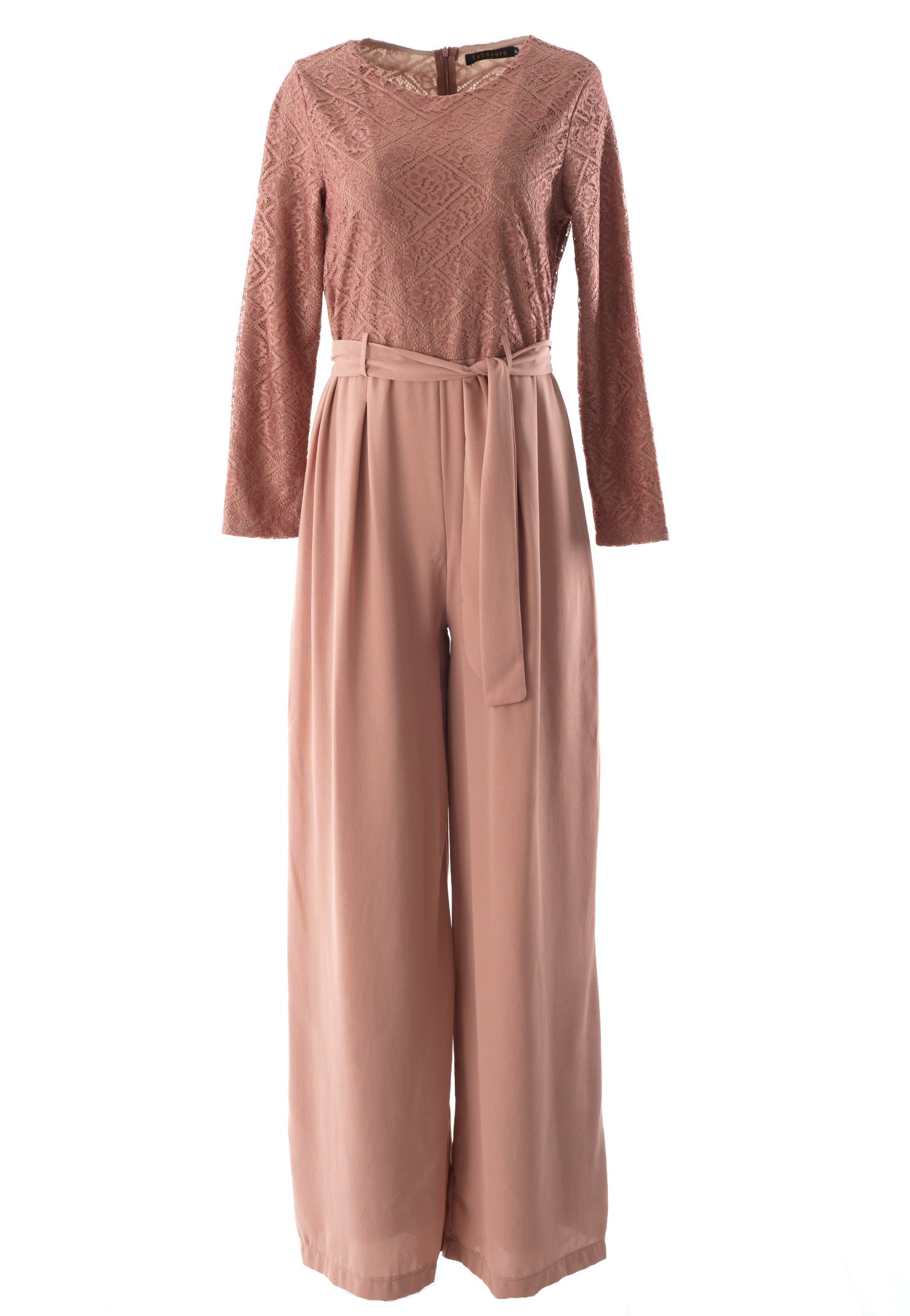 SHOW STOPPER lace detail jumpsuit Kabayare