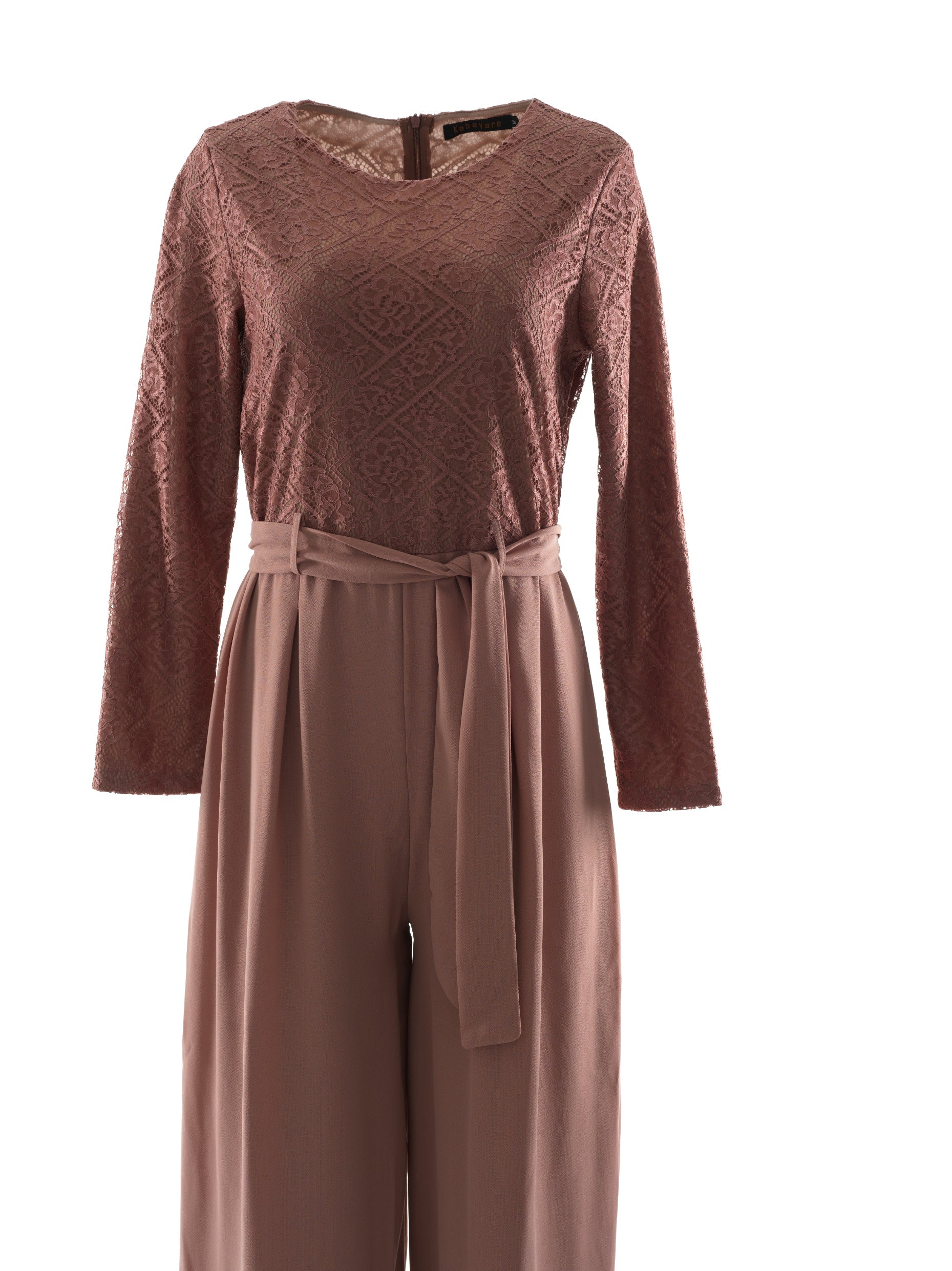 SHOW STOPPER lace detail jumpsuit Kabayare