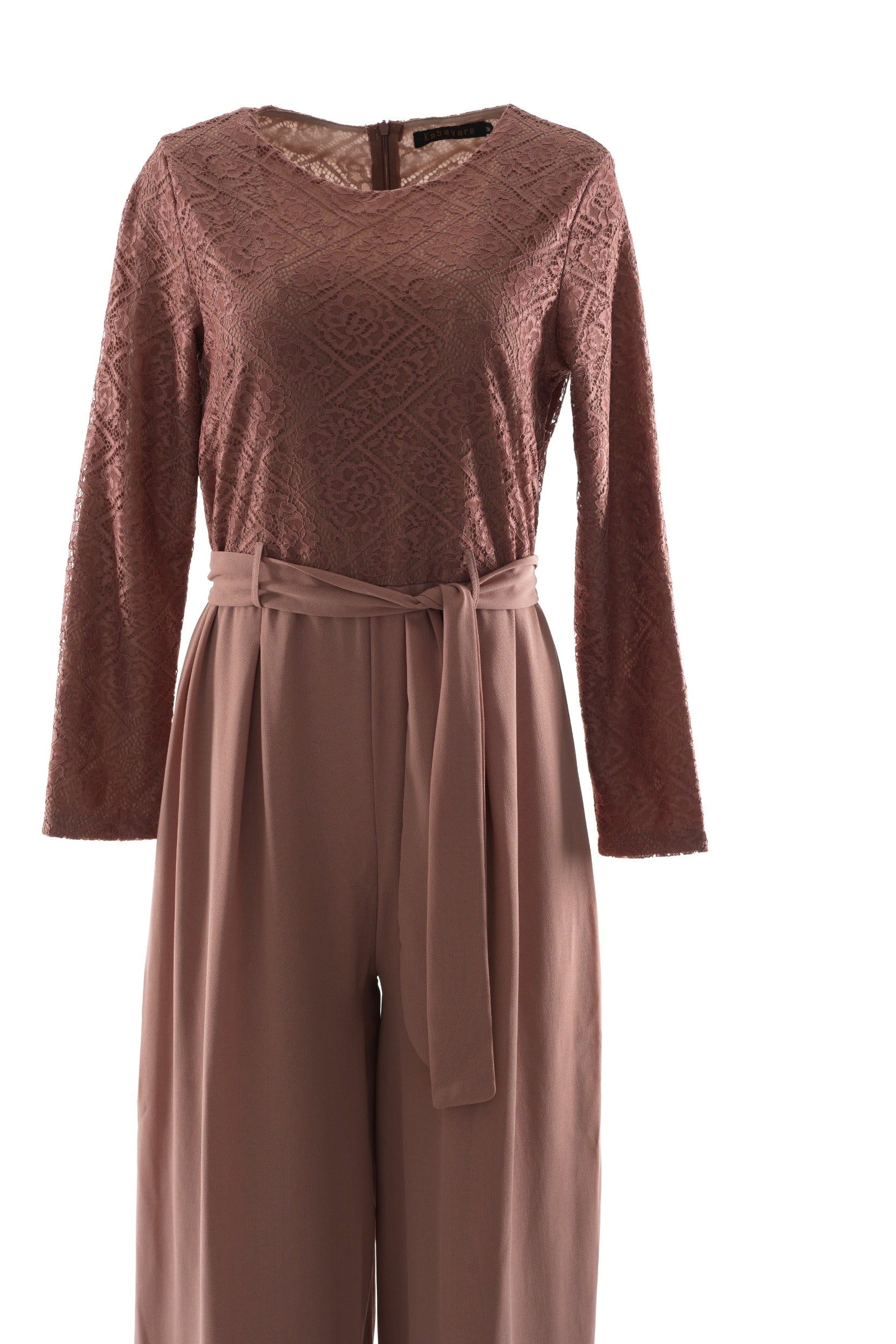 SHOW STOPPER lace detail jumpsuit Kabayare