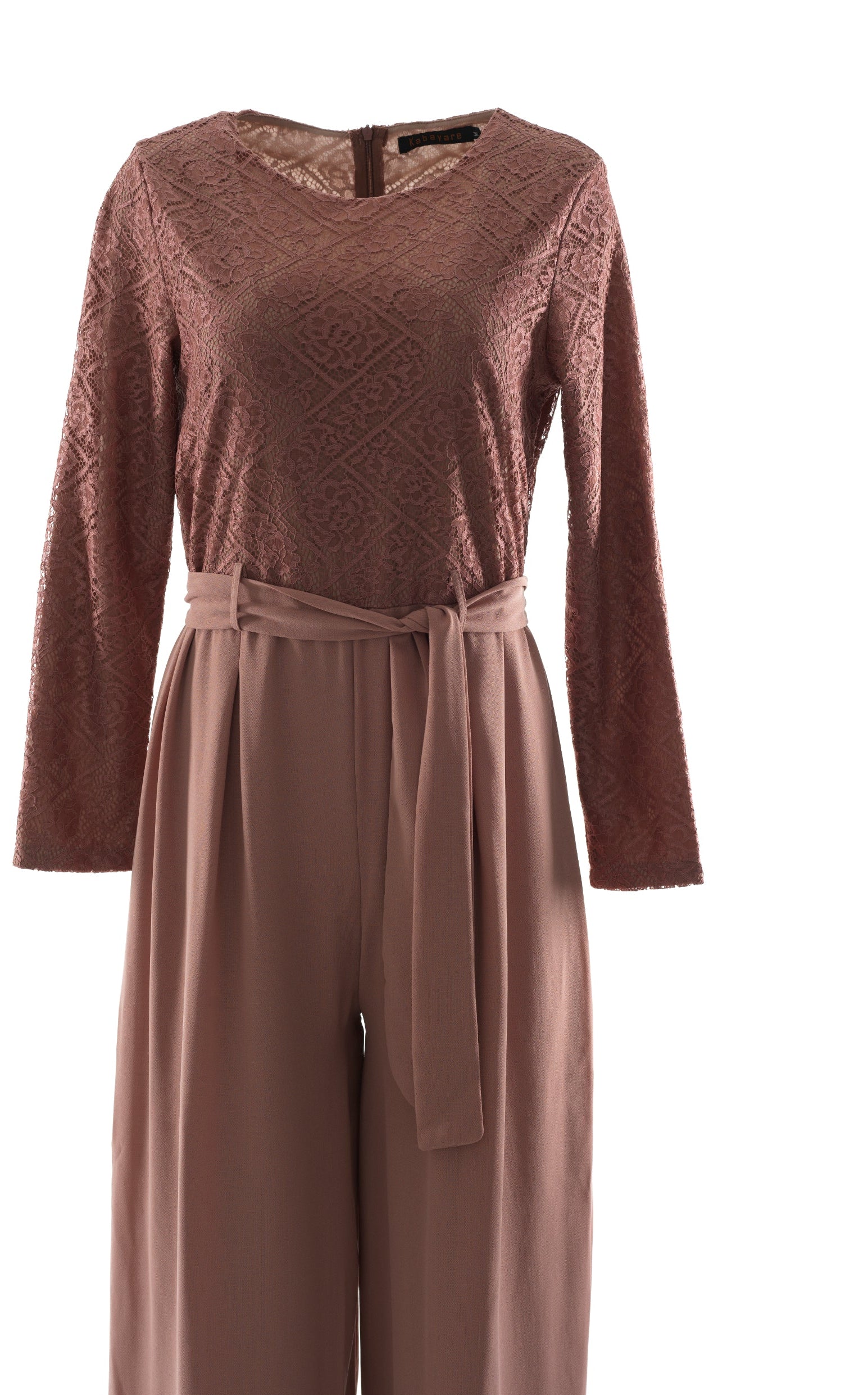 SHOW STOPPER lace detail jumpsuit Kabayare