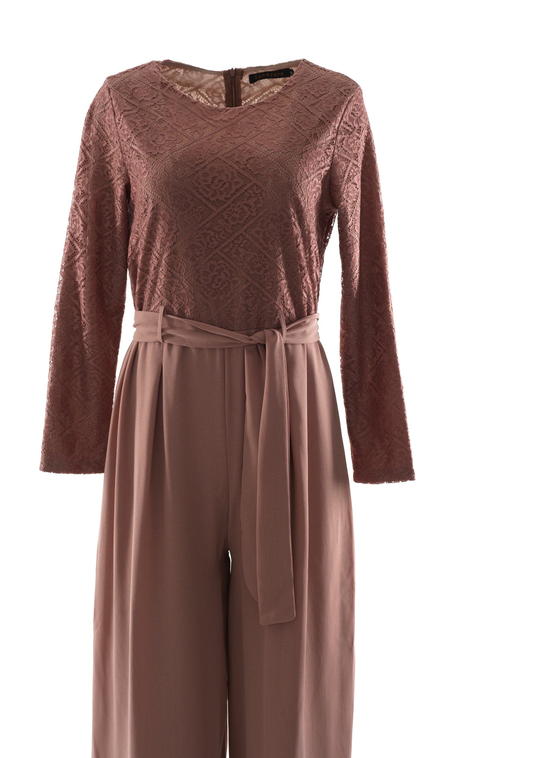 SHOW STOPPER lace detail jumpsuit Kabayare