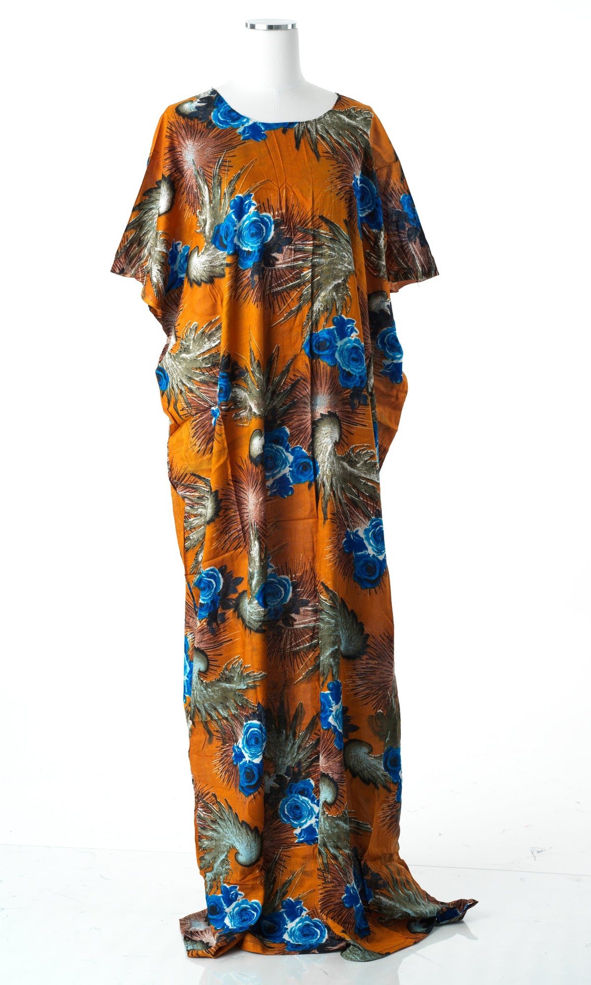 Siham print bati dress Kabayare