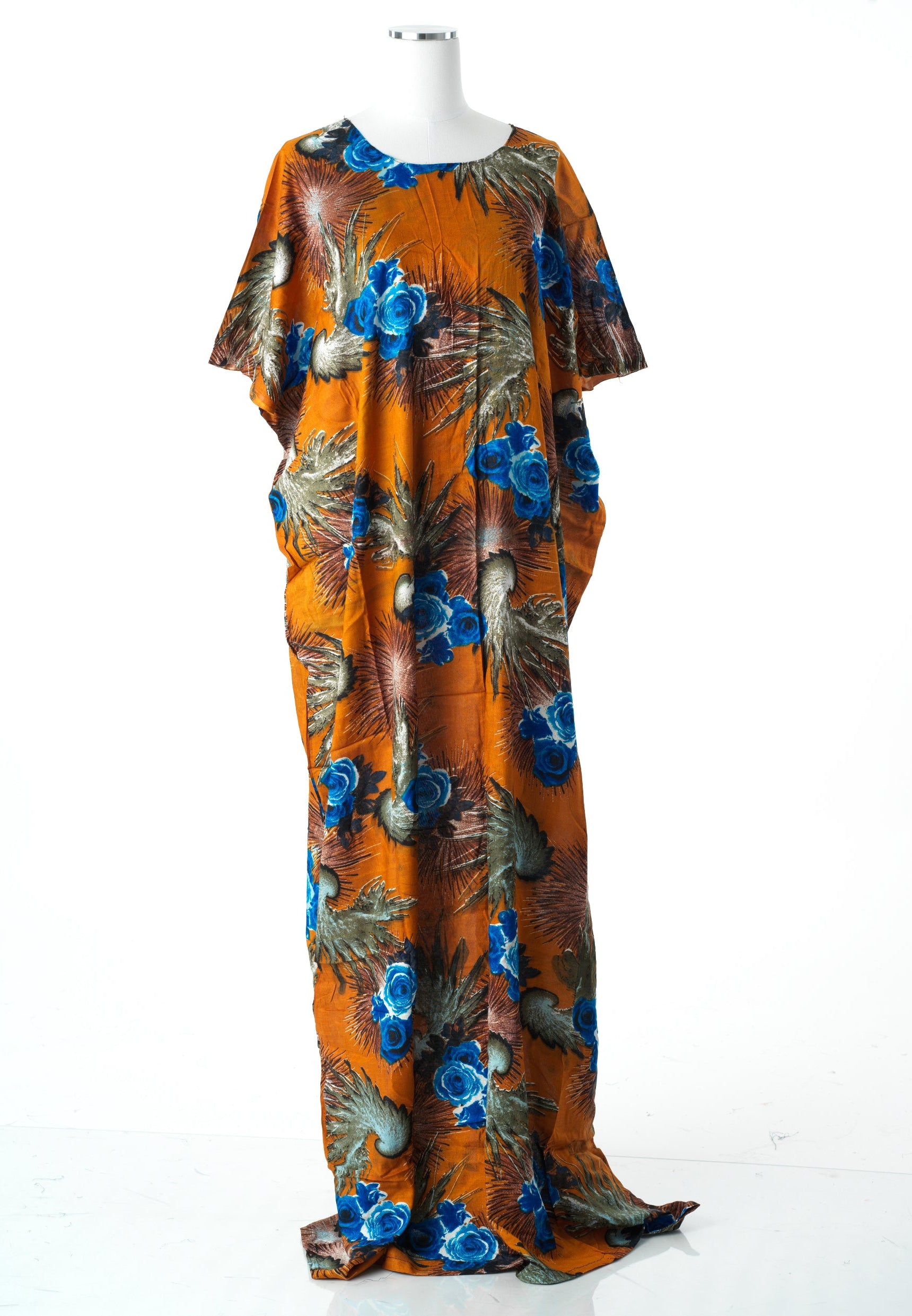 Siham print bati dress Kabayare