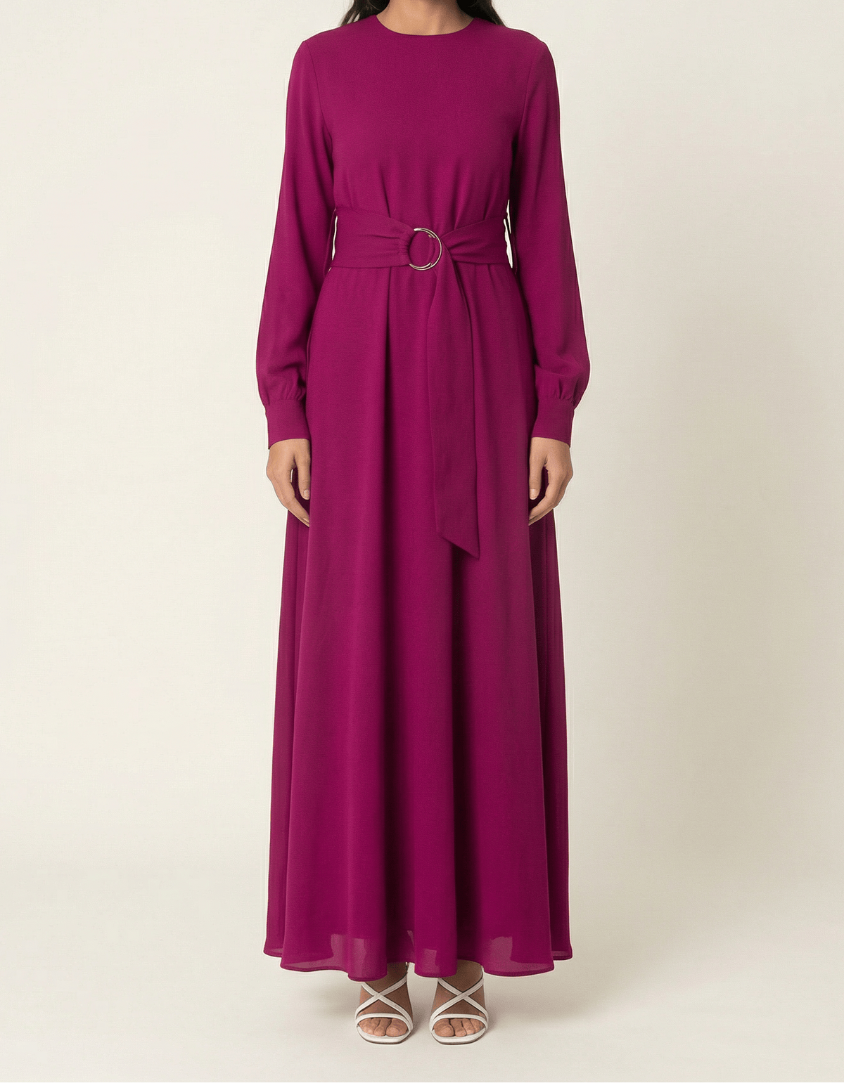 Simple and Chic Modest maxi dress Kabayare