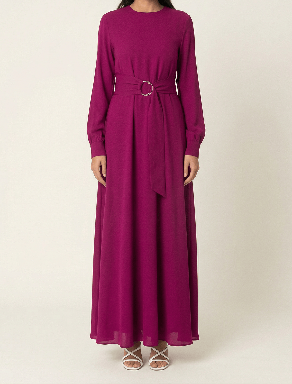 Simple and Chic Modest maxi dress Kabayare