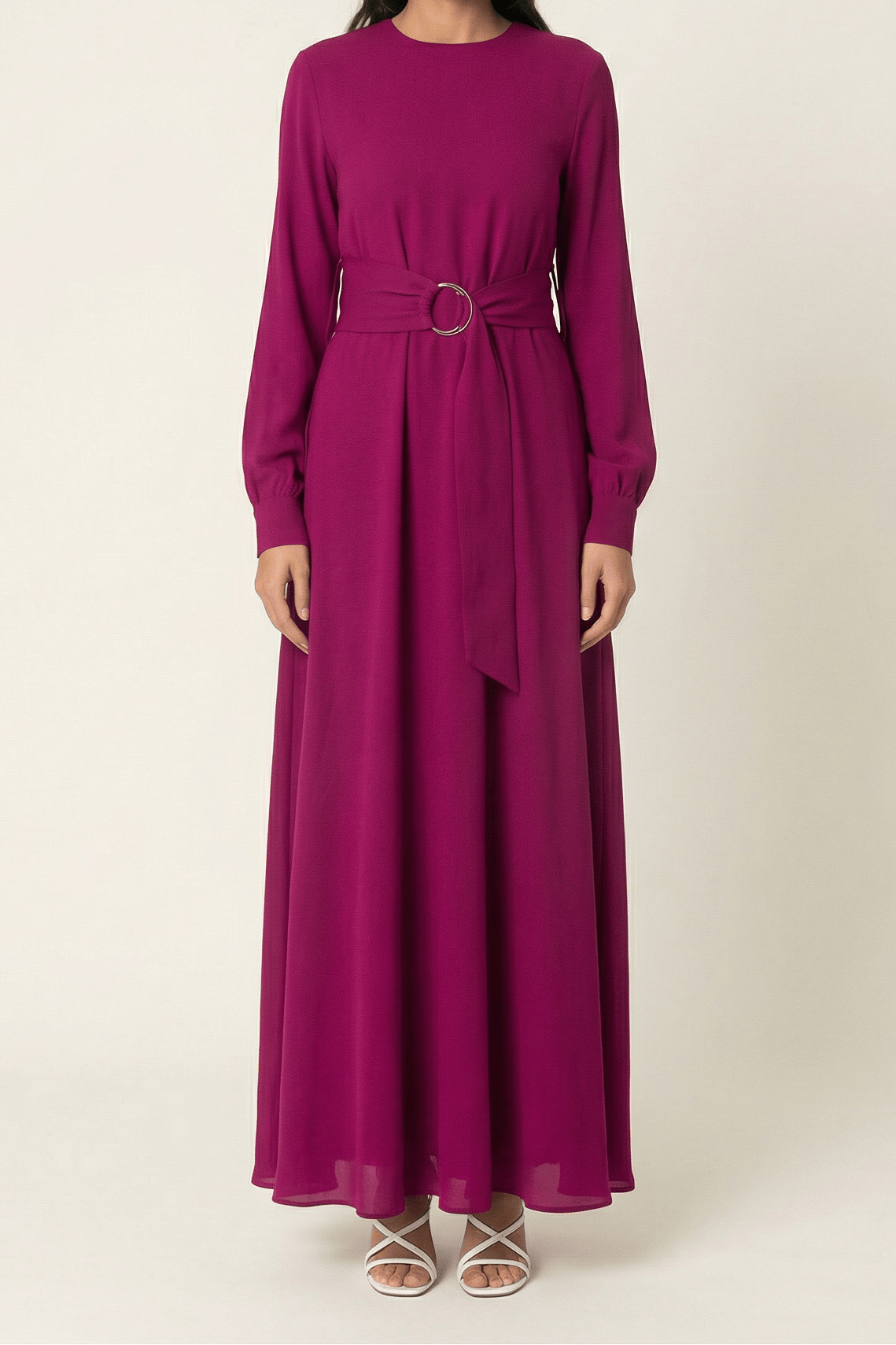 Simple and Chic Modest maxi dress Kabayare