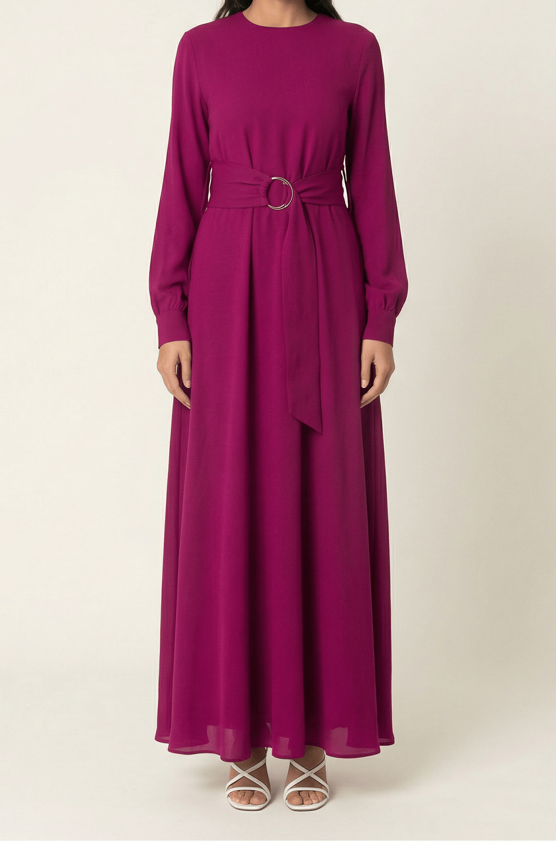 Simple and Chic Modest maxi dress Kabayare