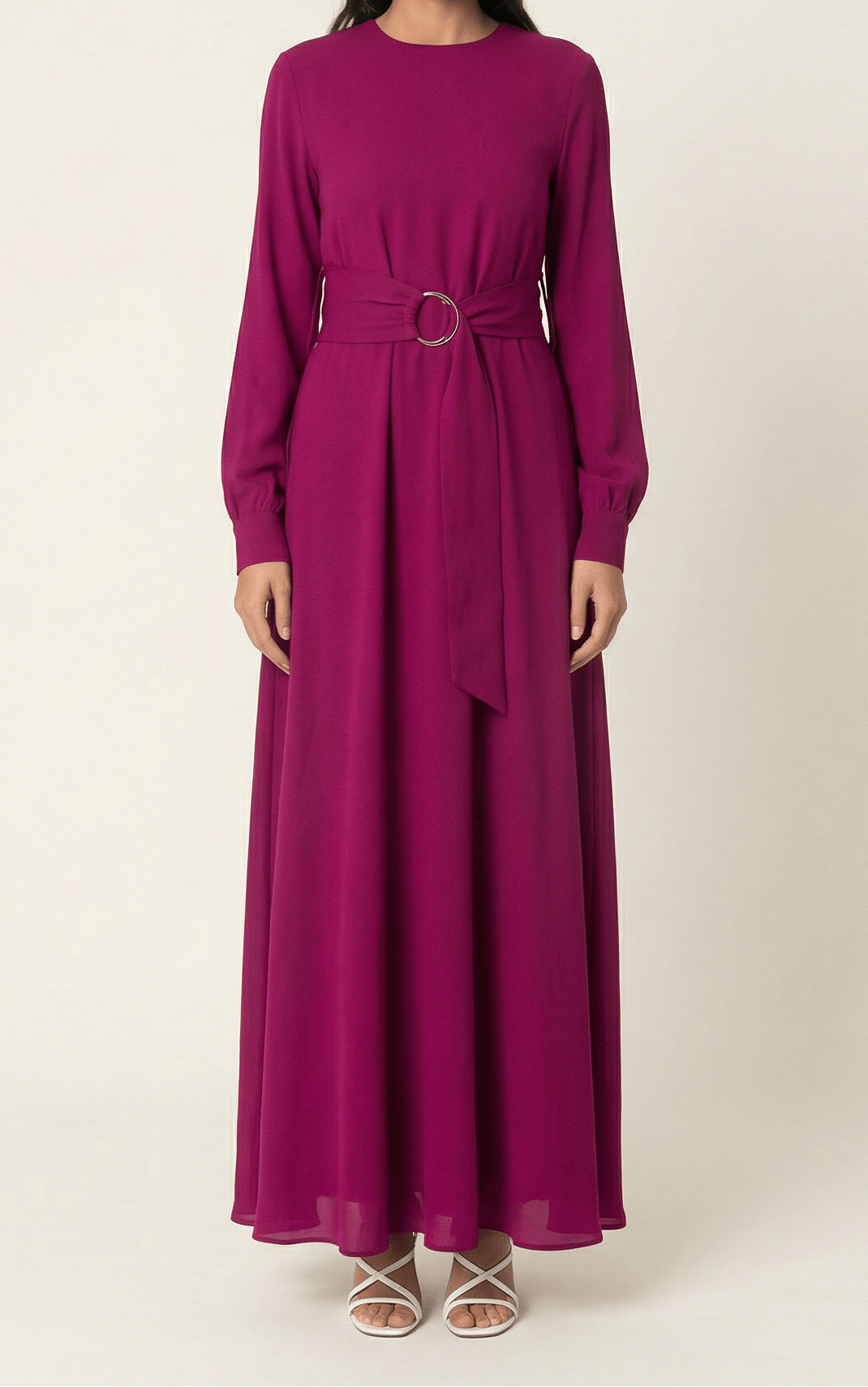 Simple and Chic Modest maxi dress Kabayare