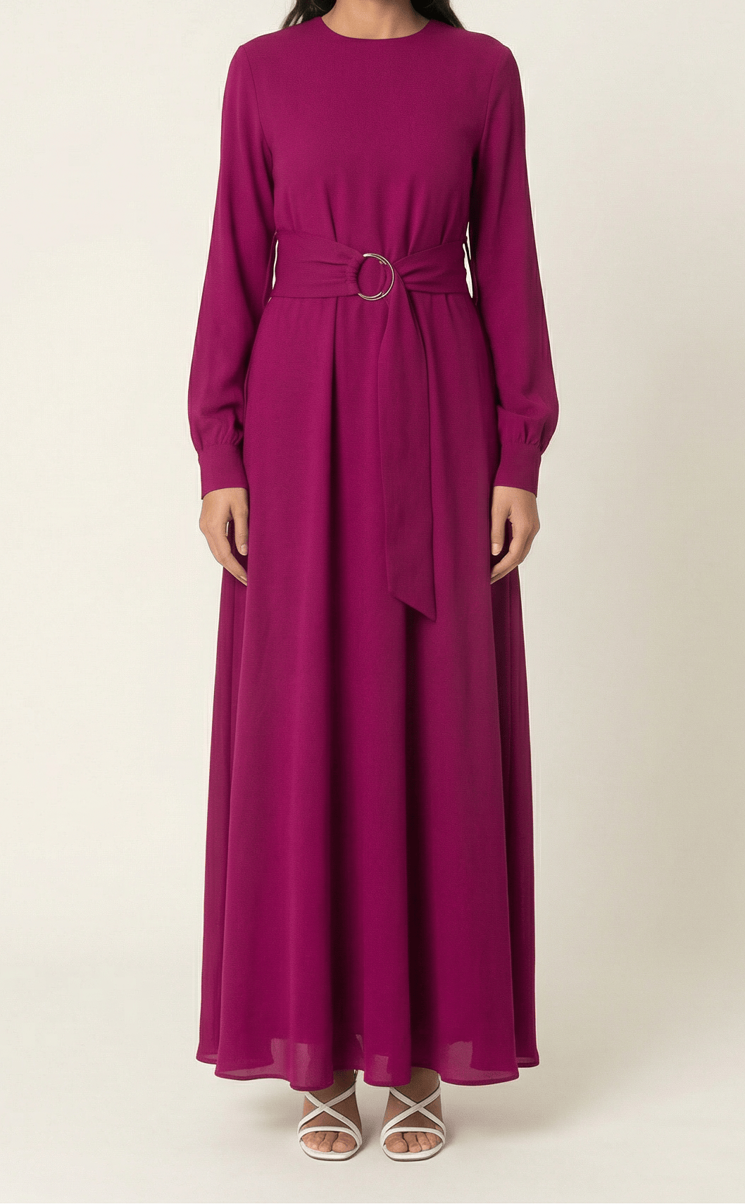 Simple and Chic Modest maxi dress Kabayare
