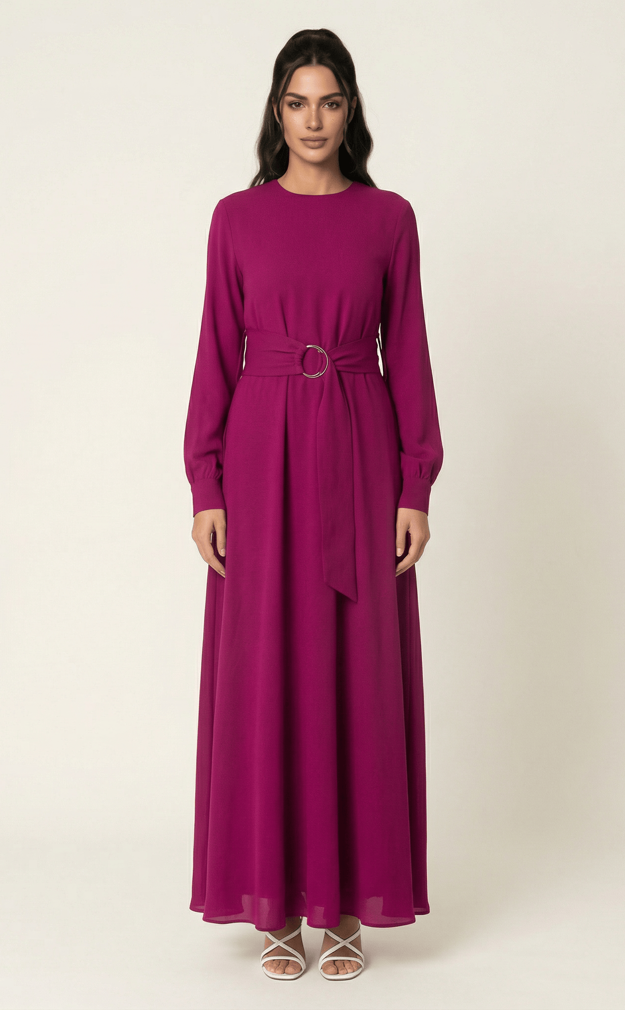 Simple and Chic Modest maxi dress Kabayare