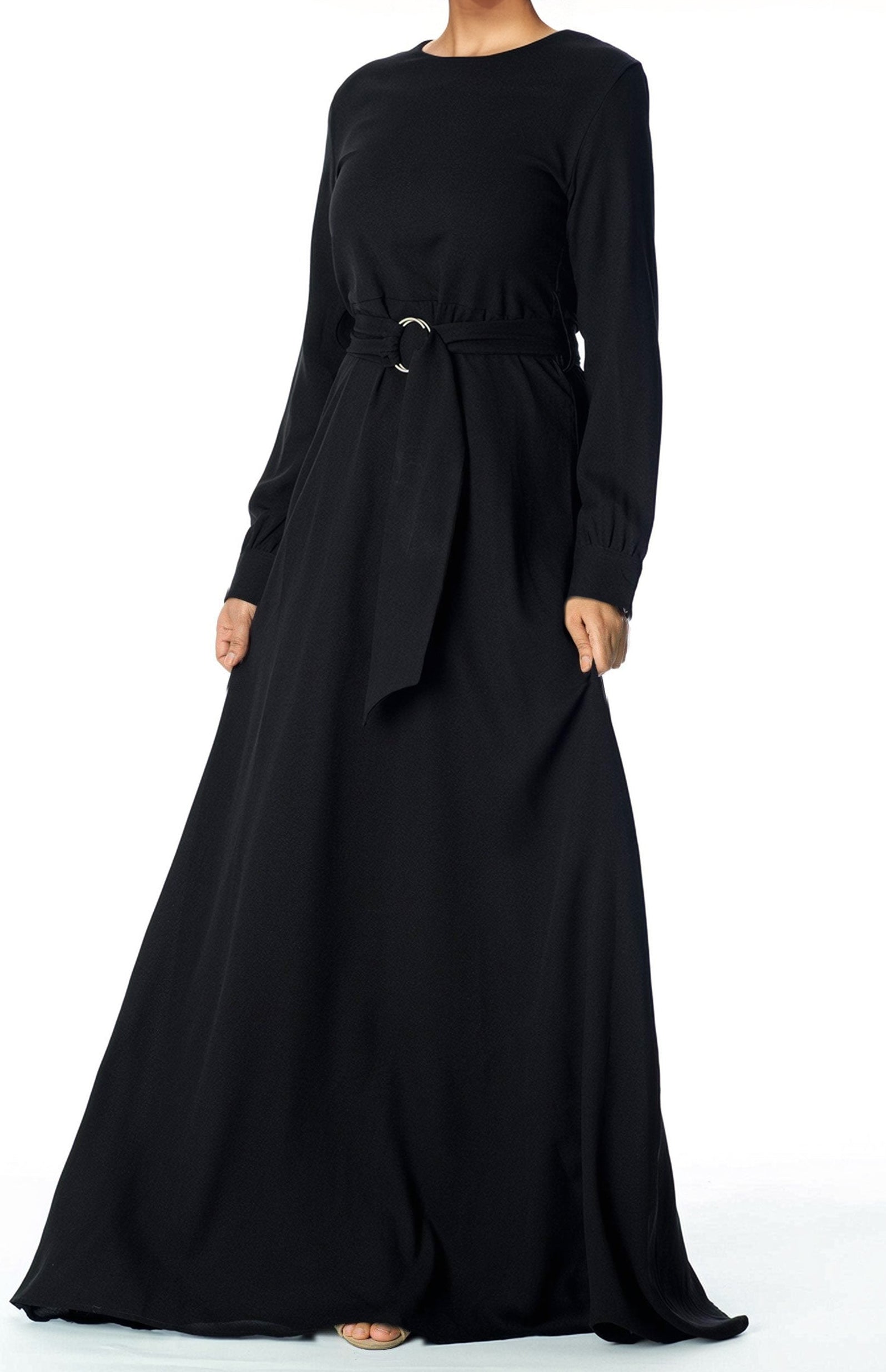 Simple and Chic Modest maxi dress Kabayare