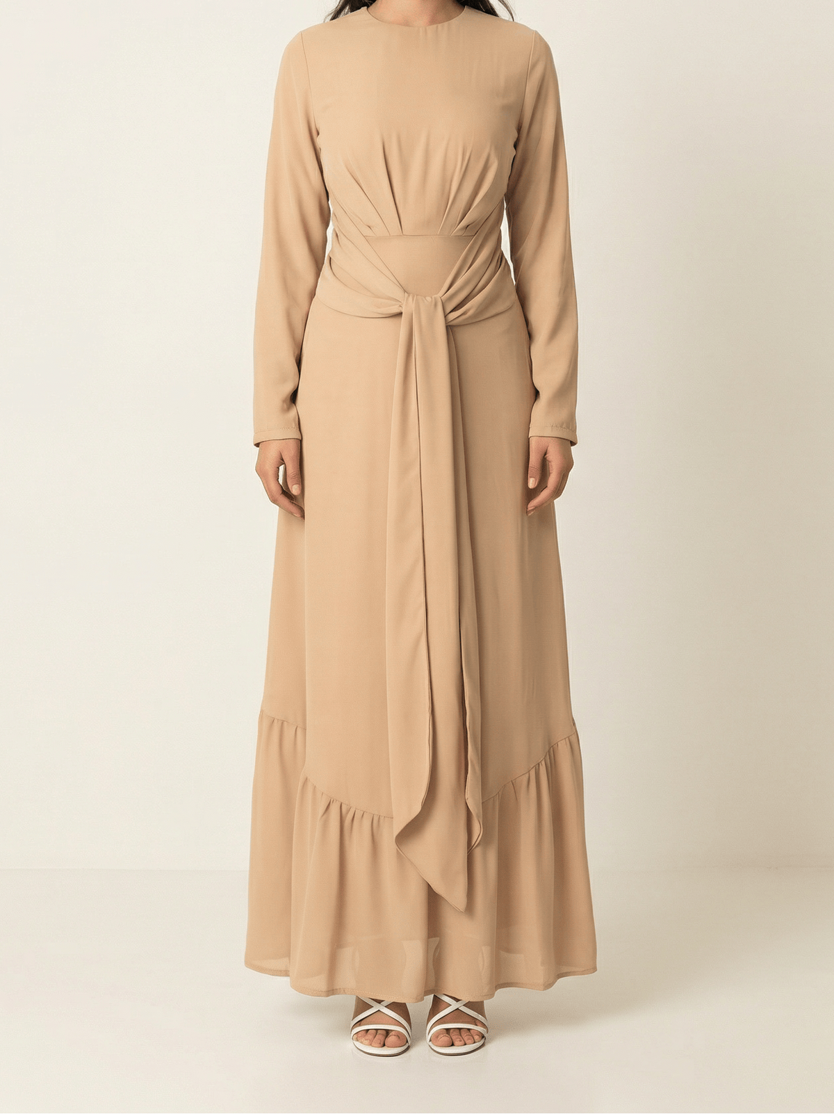 Simply Chia chiffon maxi dress Kabayare