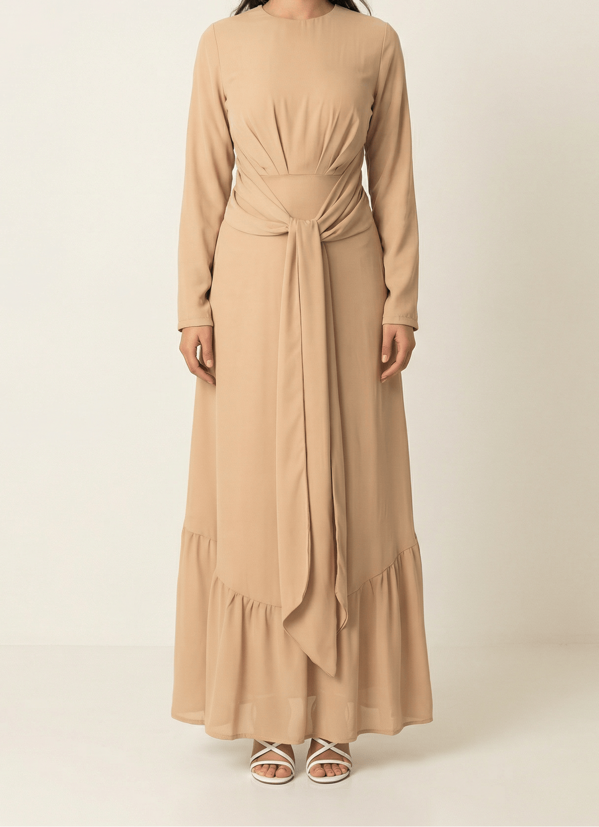 Simply Chia chiffon maxi dress Kabayare