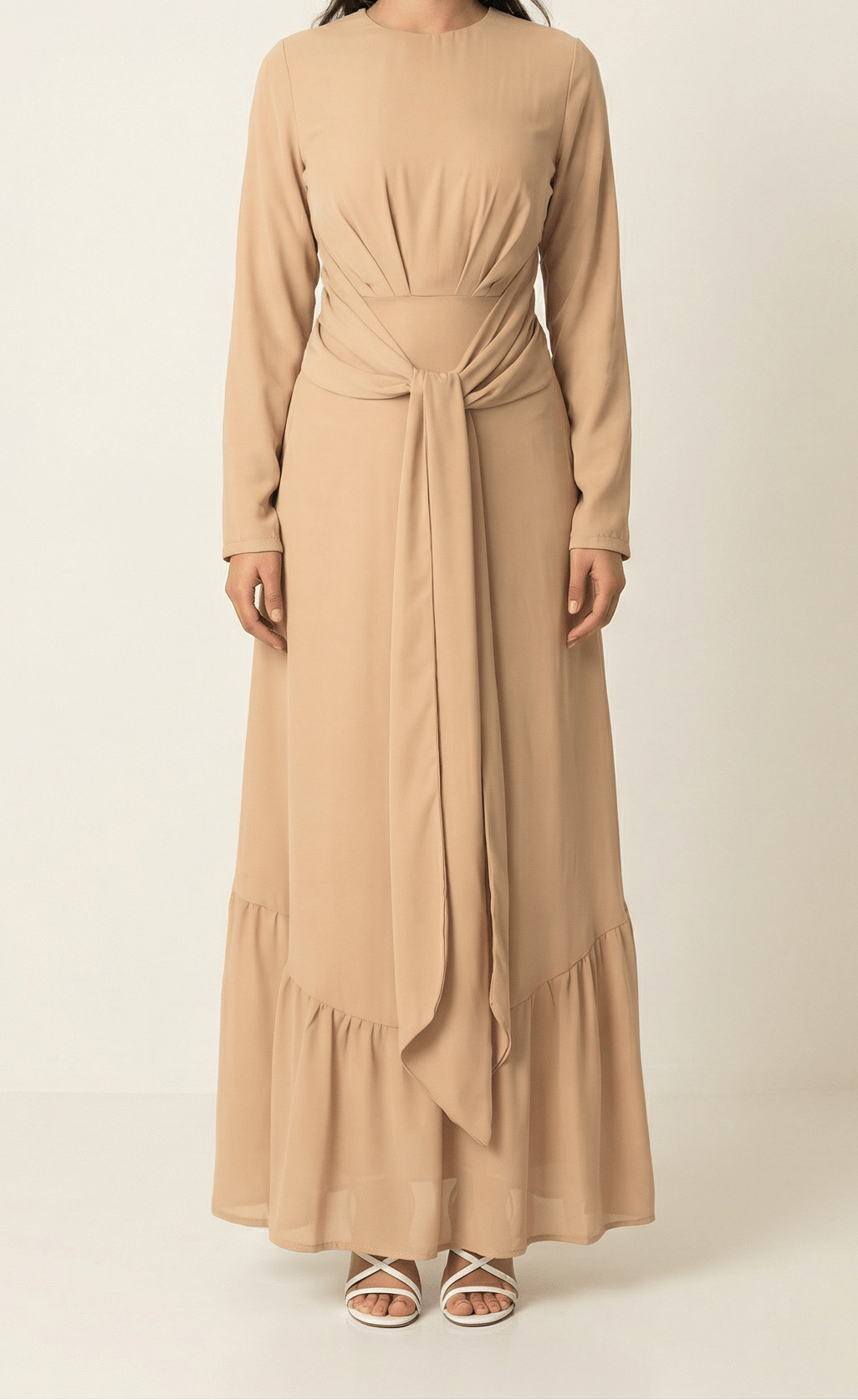 Simply Chia chiffon maxi dress Kabayare