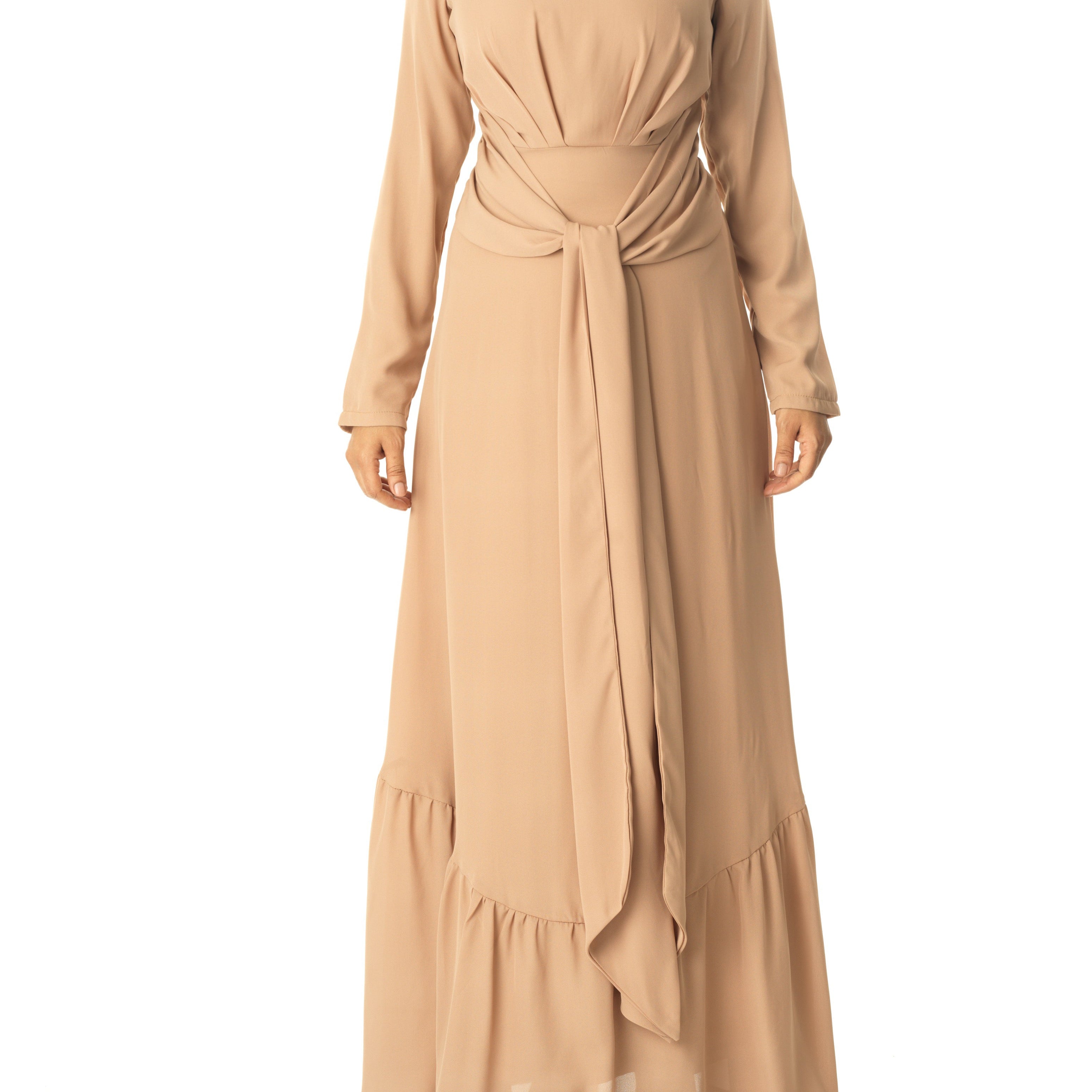 Simply Chia chiffon maxi dress Kabayare