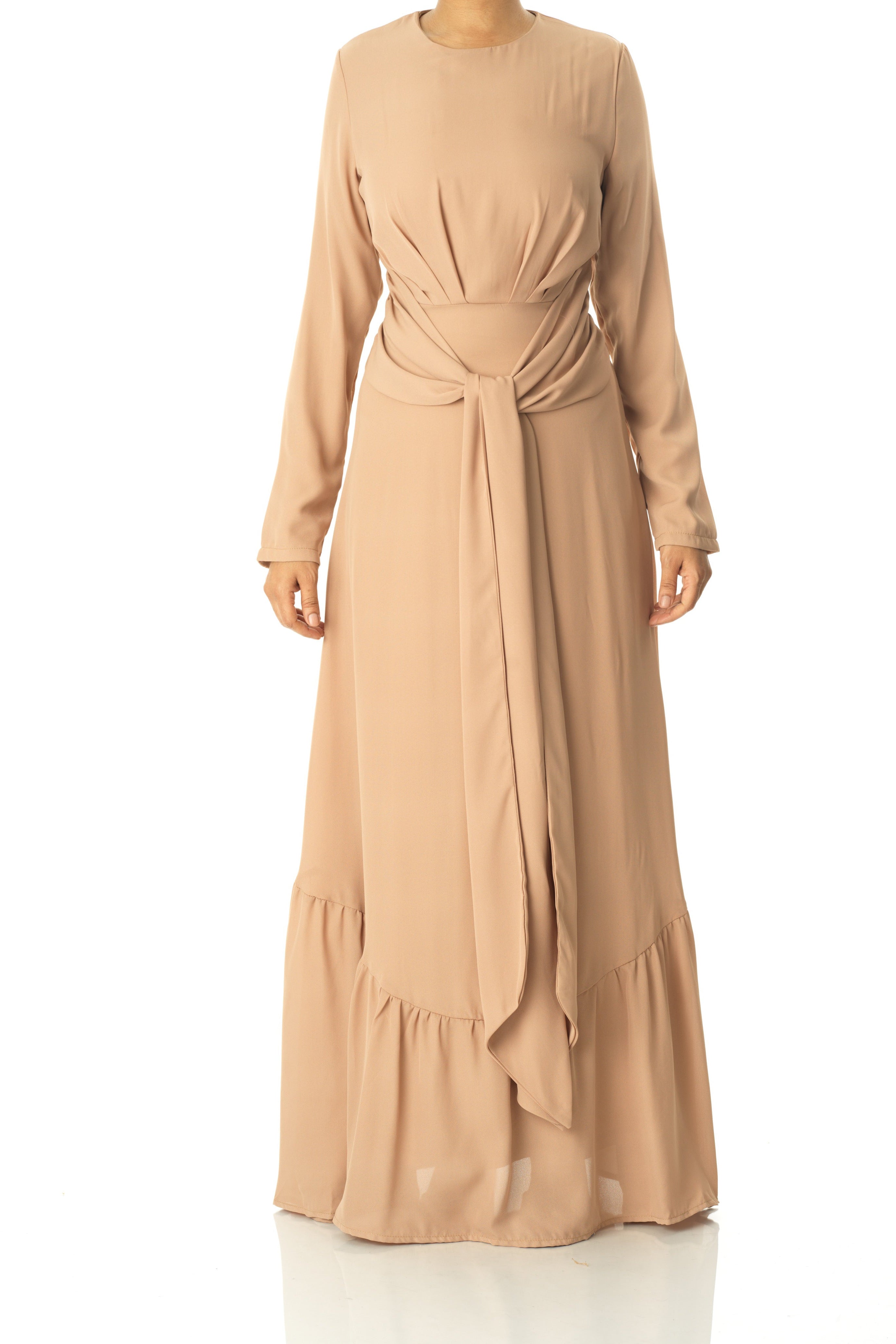 Simply Chia chiffon maxi dress Kabayare