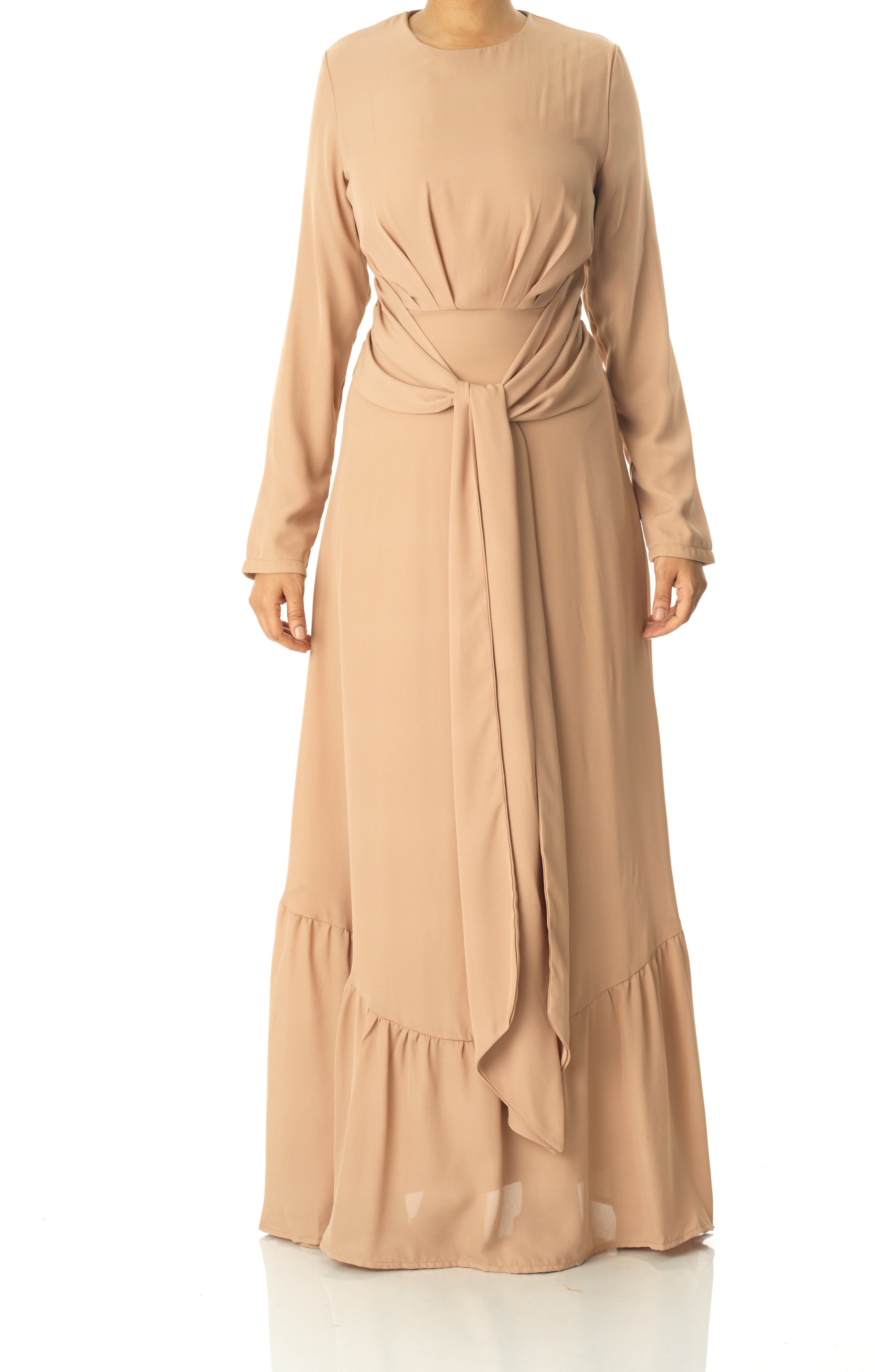 Simply Chia chiffon maxi dress Kabayare