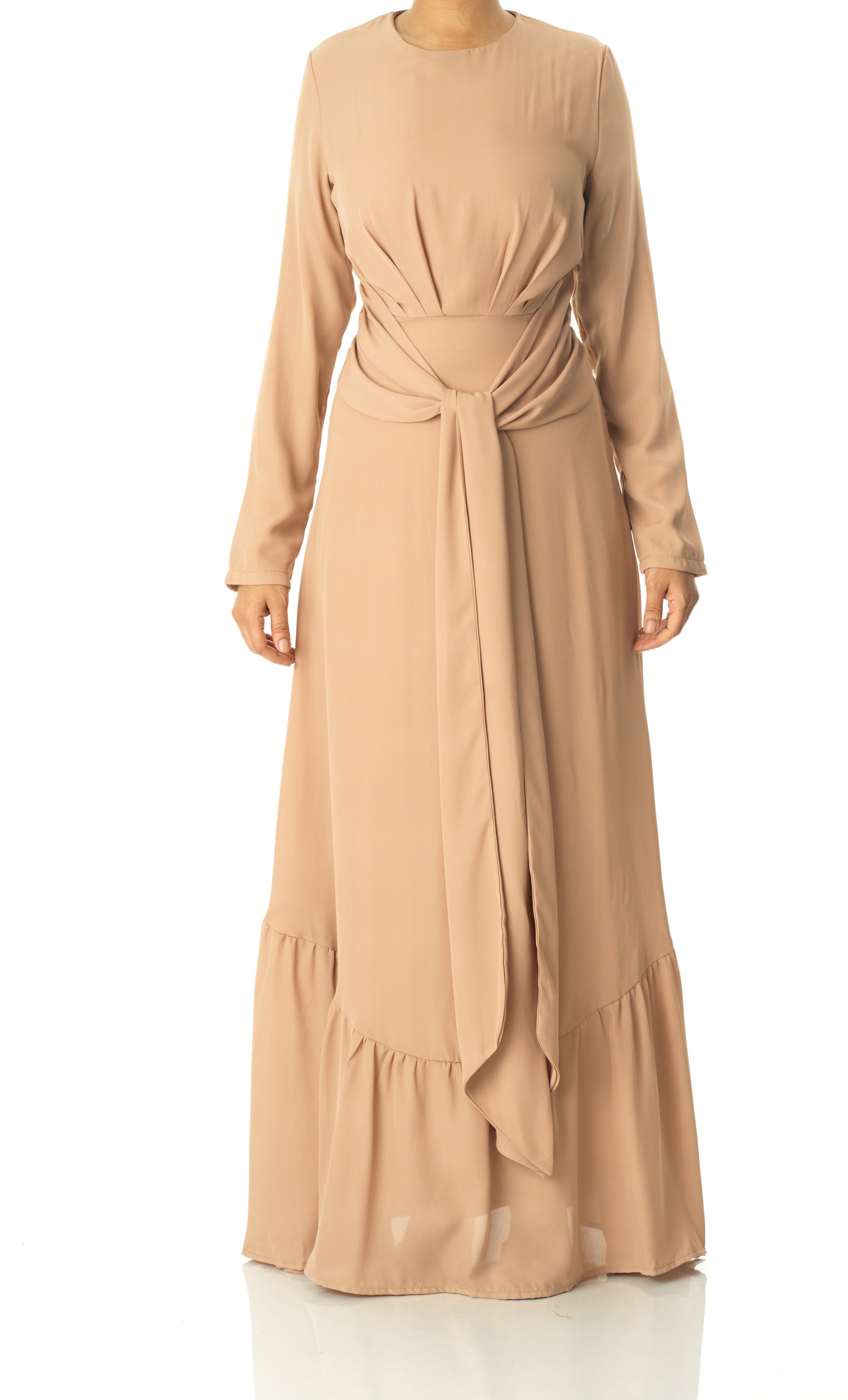 Simply Chia chiffon maxi dress Kabayare