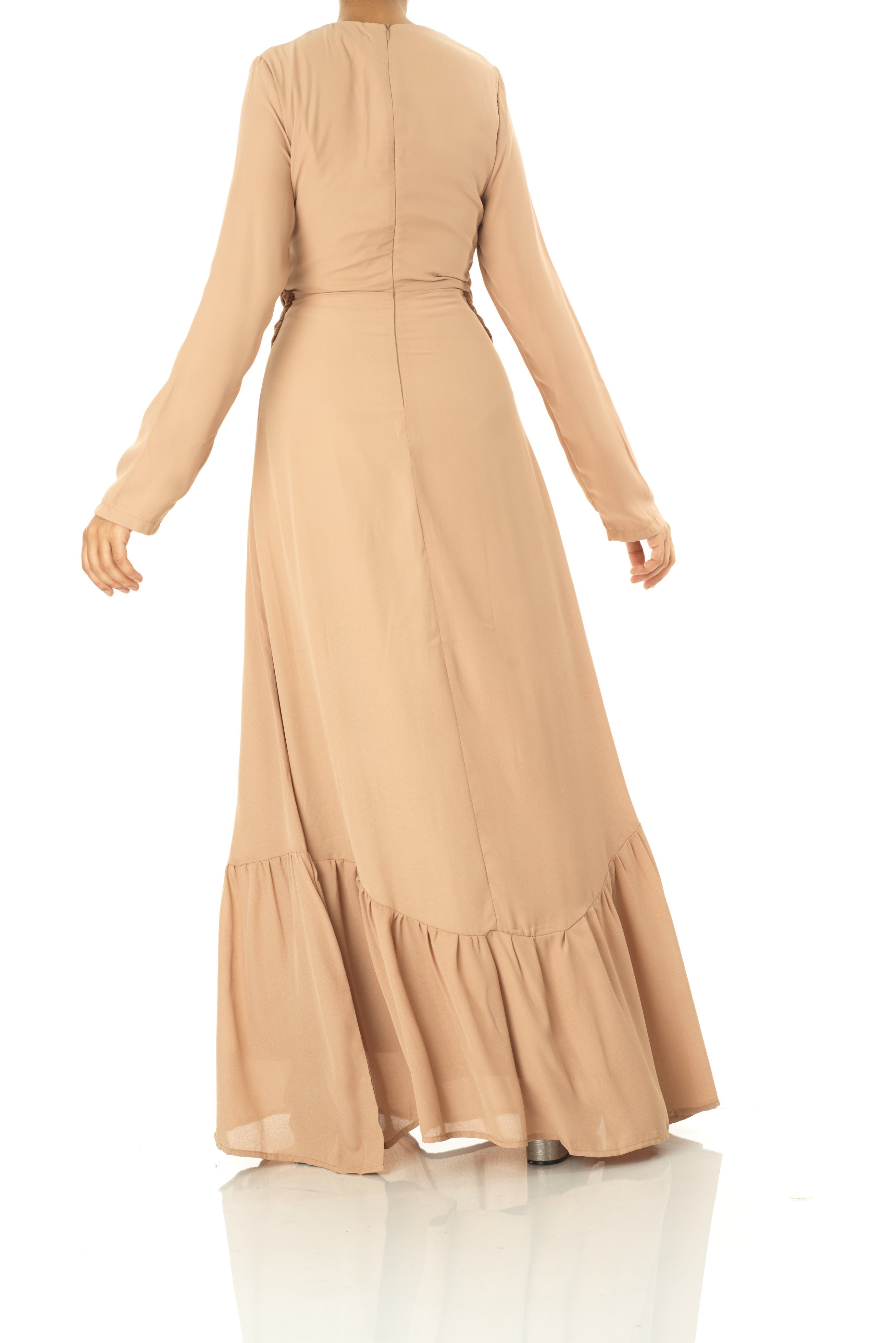 Simply Chia chiffon maxi dress Kabayare