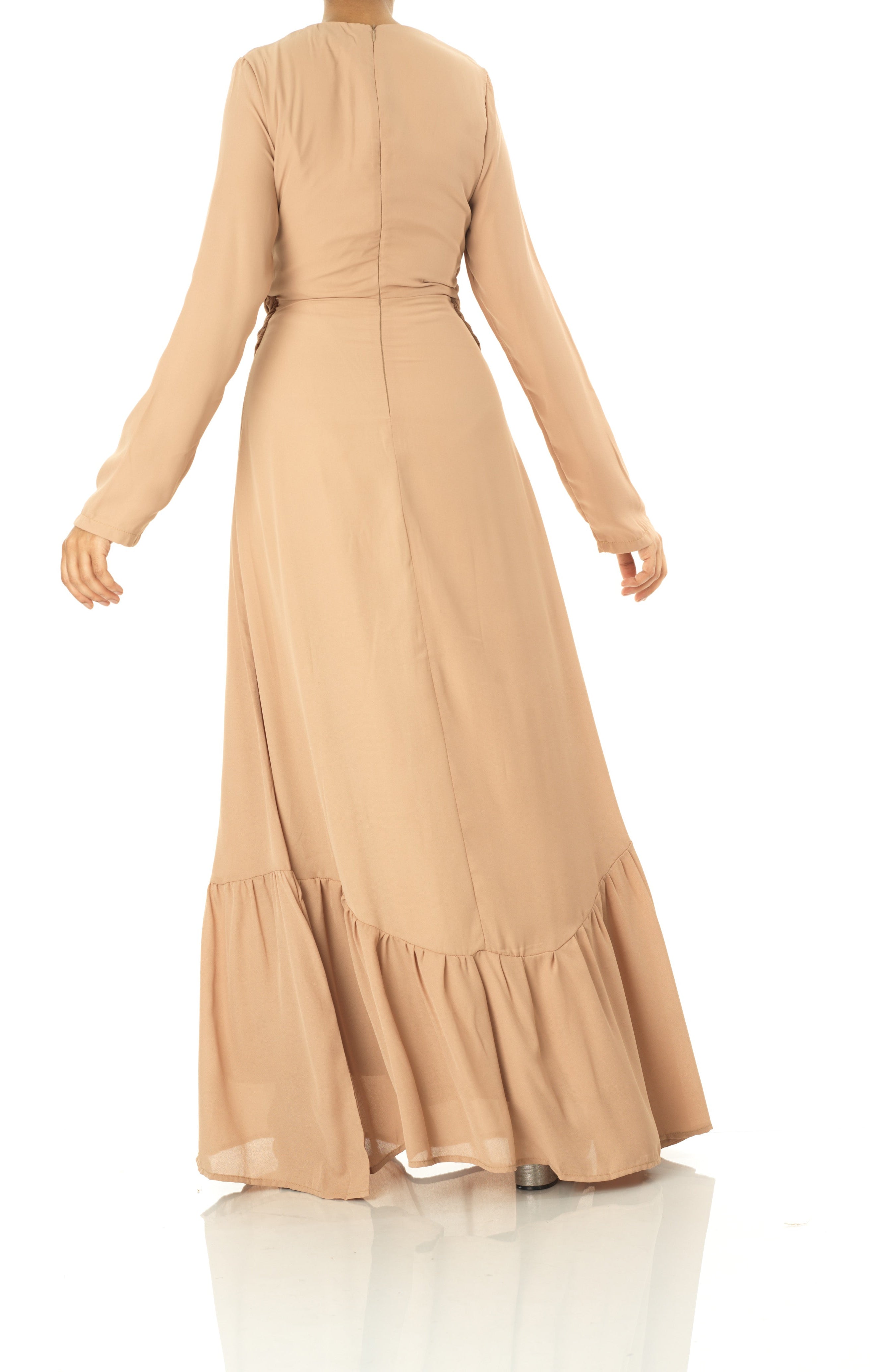Simply Chia chiffon maxi dress Kabayare