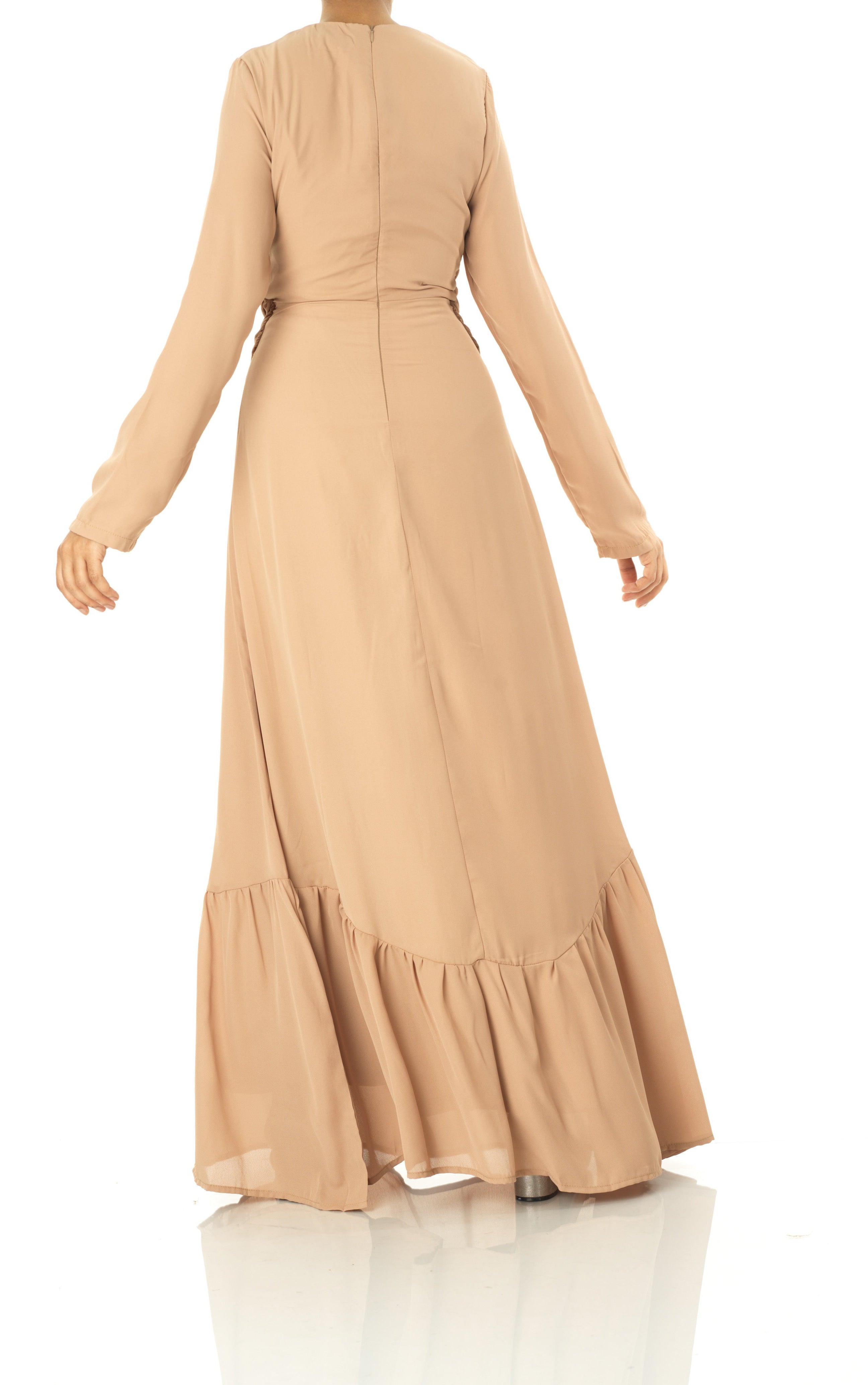 Simply Chia chiffon maxi dress Kabayare