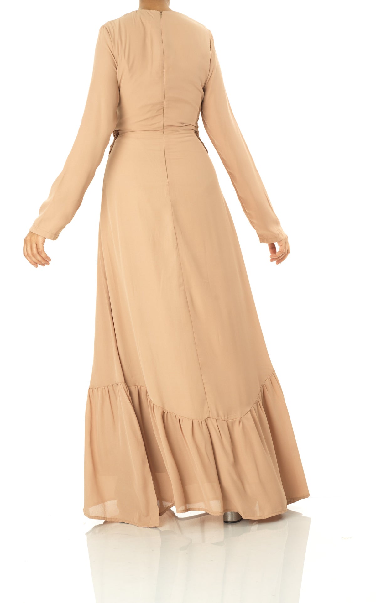 Simply Chia chiffon maxi dress Kabayare