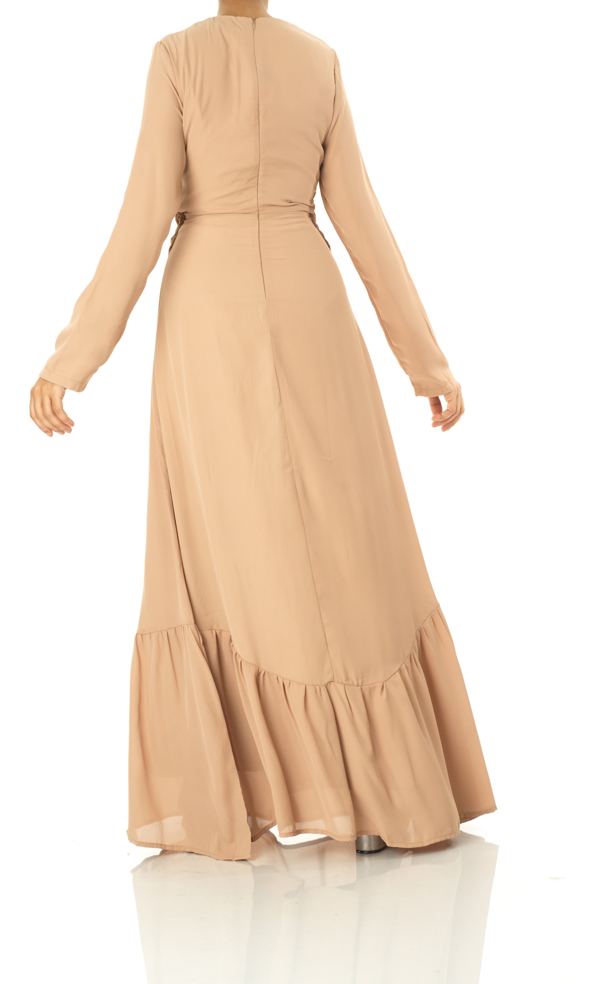 Simply Chia chiffon maxi dress Kabayare