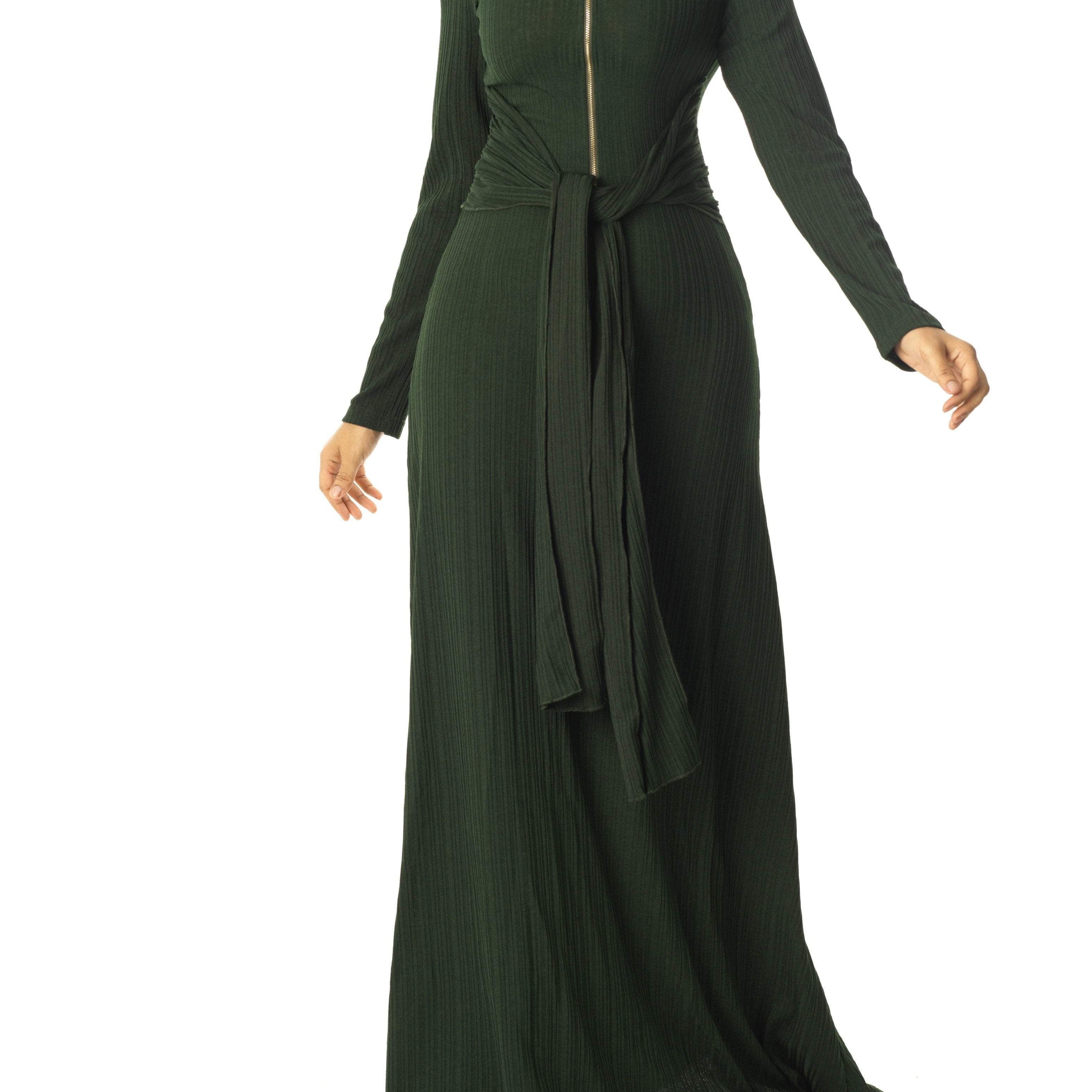 So chic Ribbed Bodycon maxi Dress Kabayare