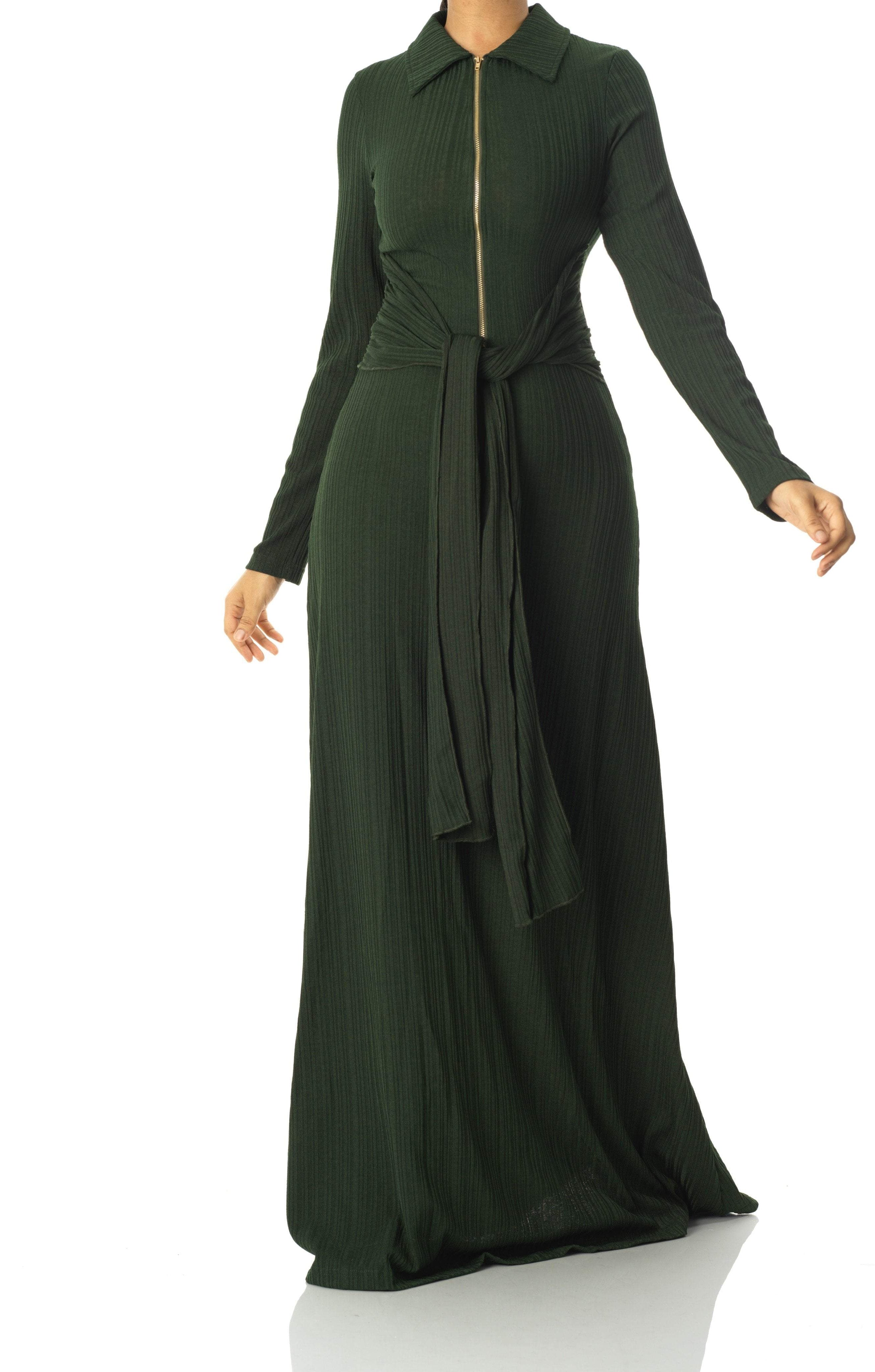 So chic Ribbed Bodycon maxi Dress Kabayare