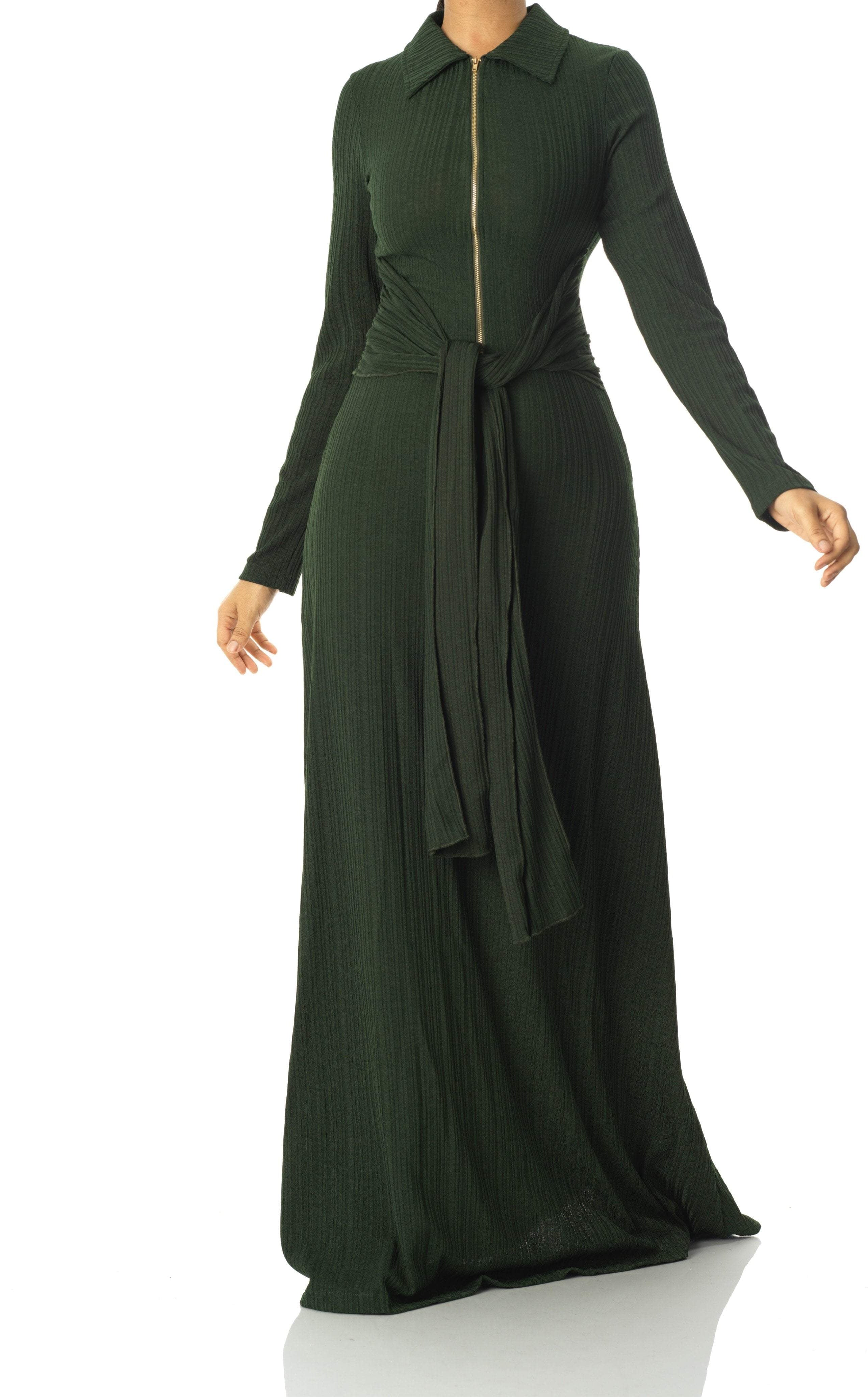 So chic Ribbed Bodycon maxi Dress Kabayare